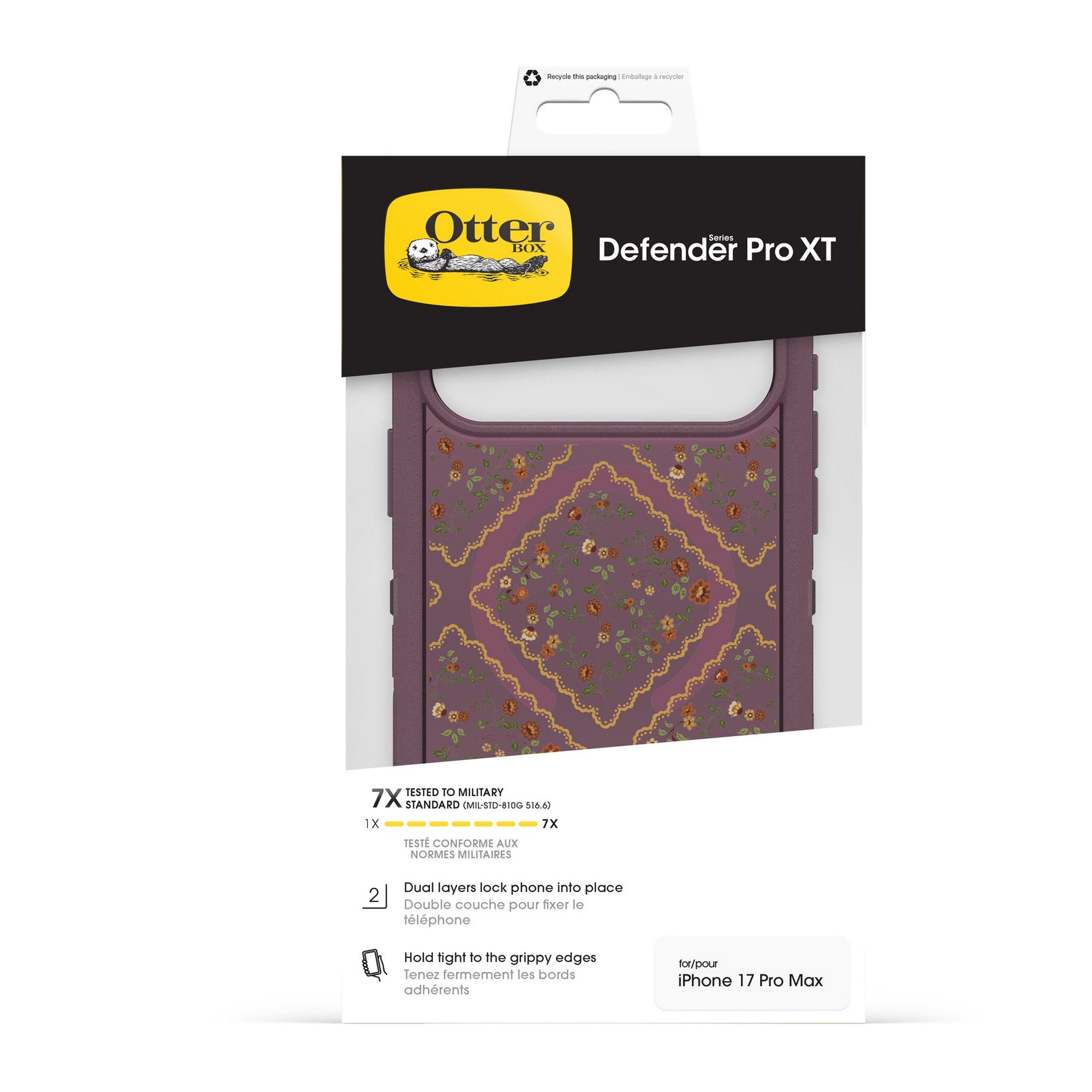 iPhone 17 Pro Max Otterbox Defender Pro XT w/MagSafe + Camera Control Case - Dusk Reverie - 15-14857