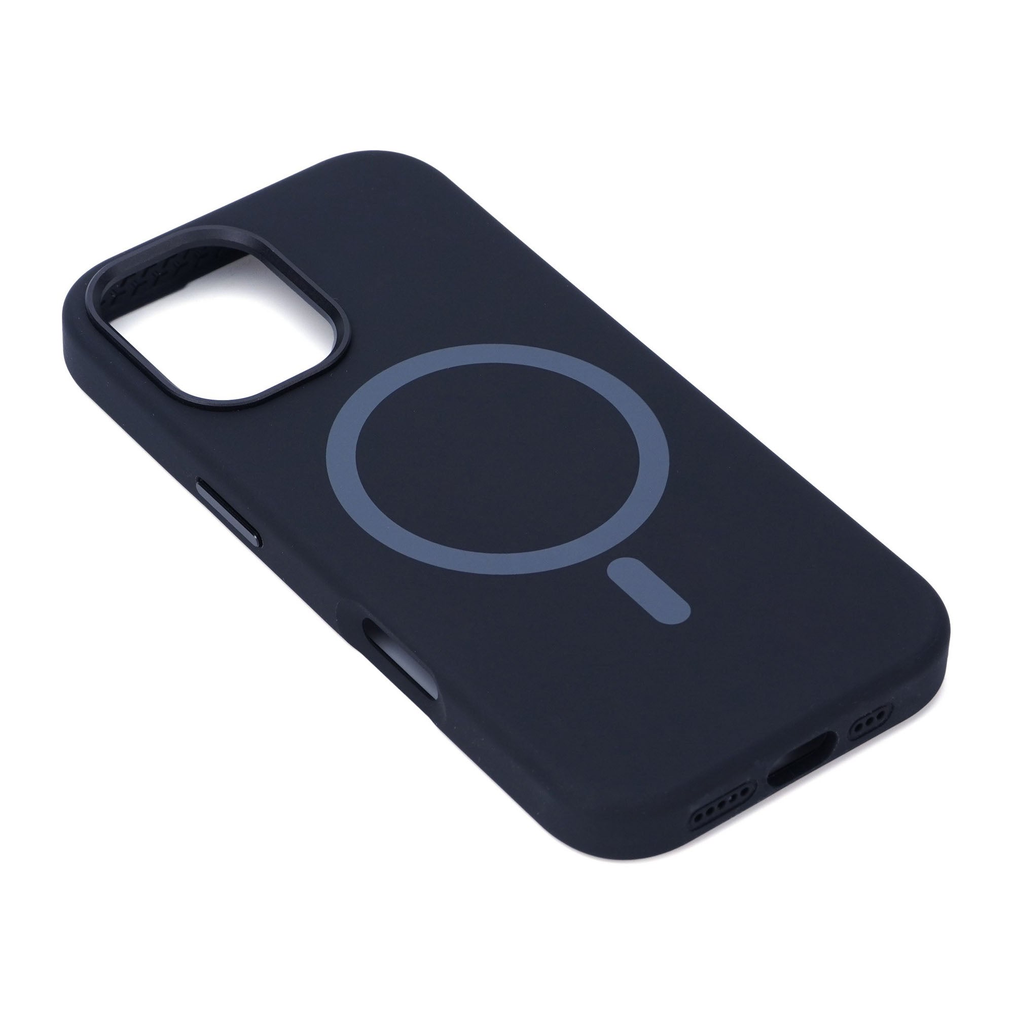 iPhone 17 SPECTRUM Pro Slim Silicone MagSafe Case - Black - 15-14897