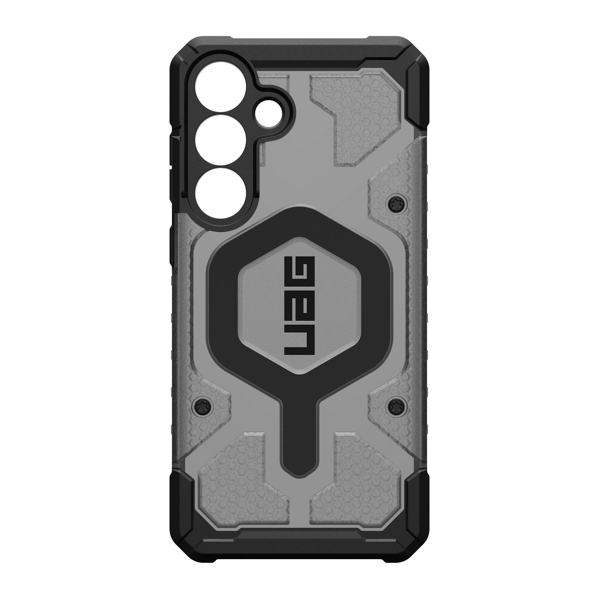 Samsung Galaxy S25 FE UAG Pathfinder Clear MagSafe Case - Ash - 15-14950