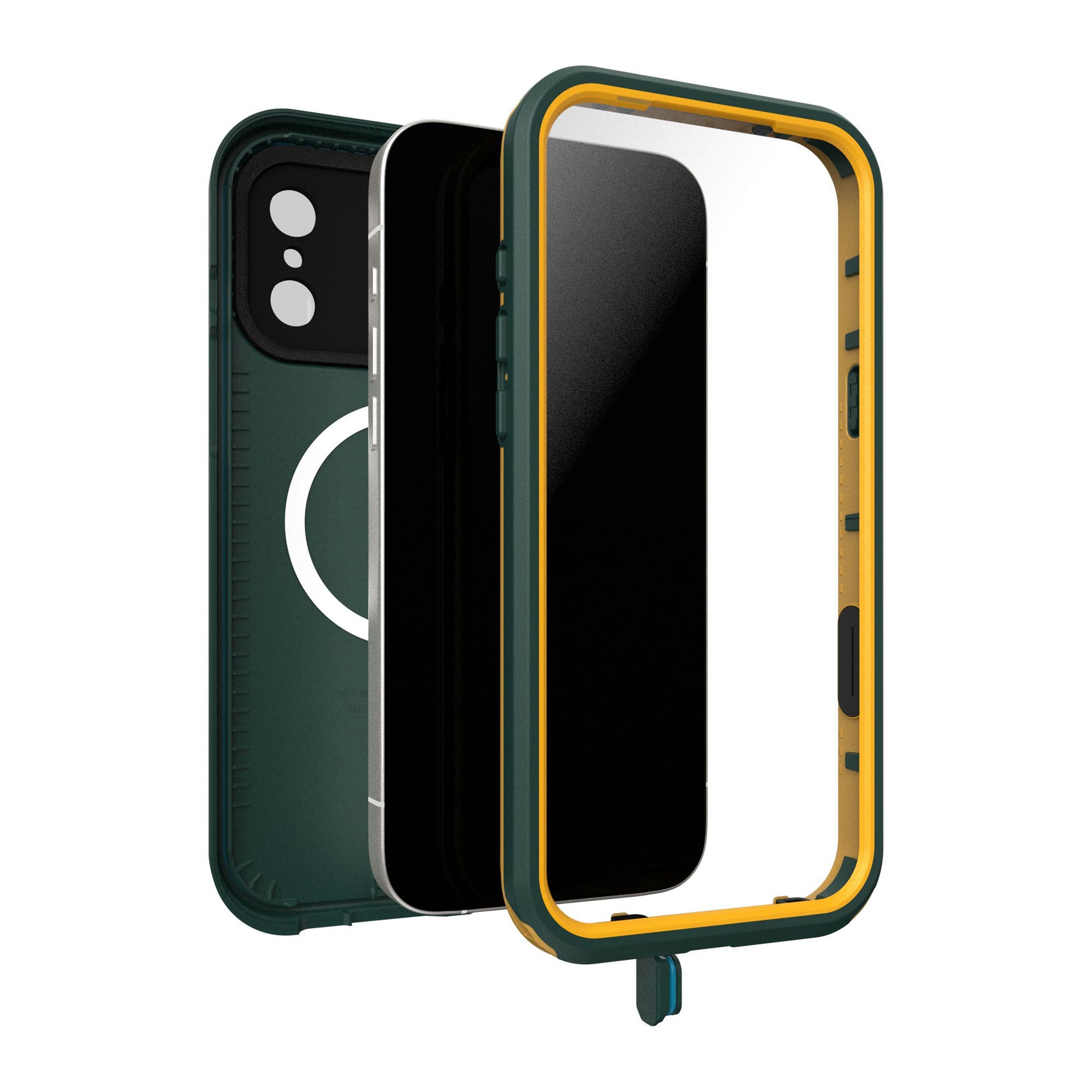 iPhone 17 Pro Max Otterbox Fre MagSafe Case - Green - Submerge - 15-14968