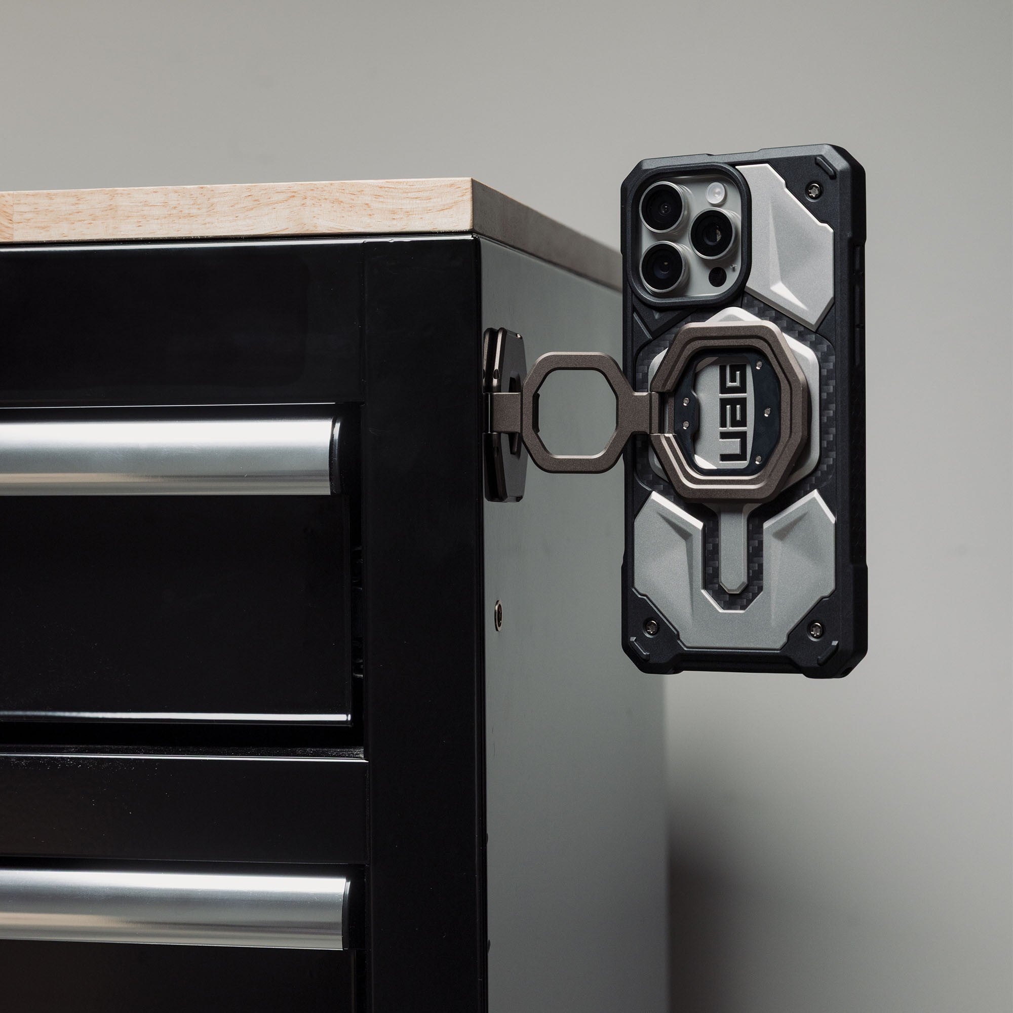 UAG Monarch Mag2 Magnetic Ring Stand - Black - 15-15035