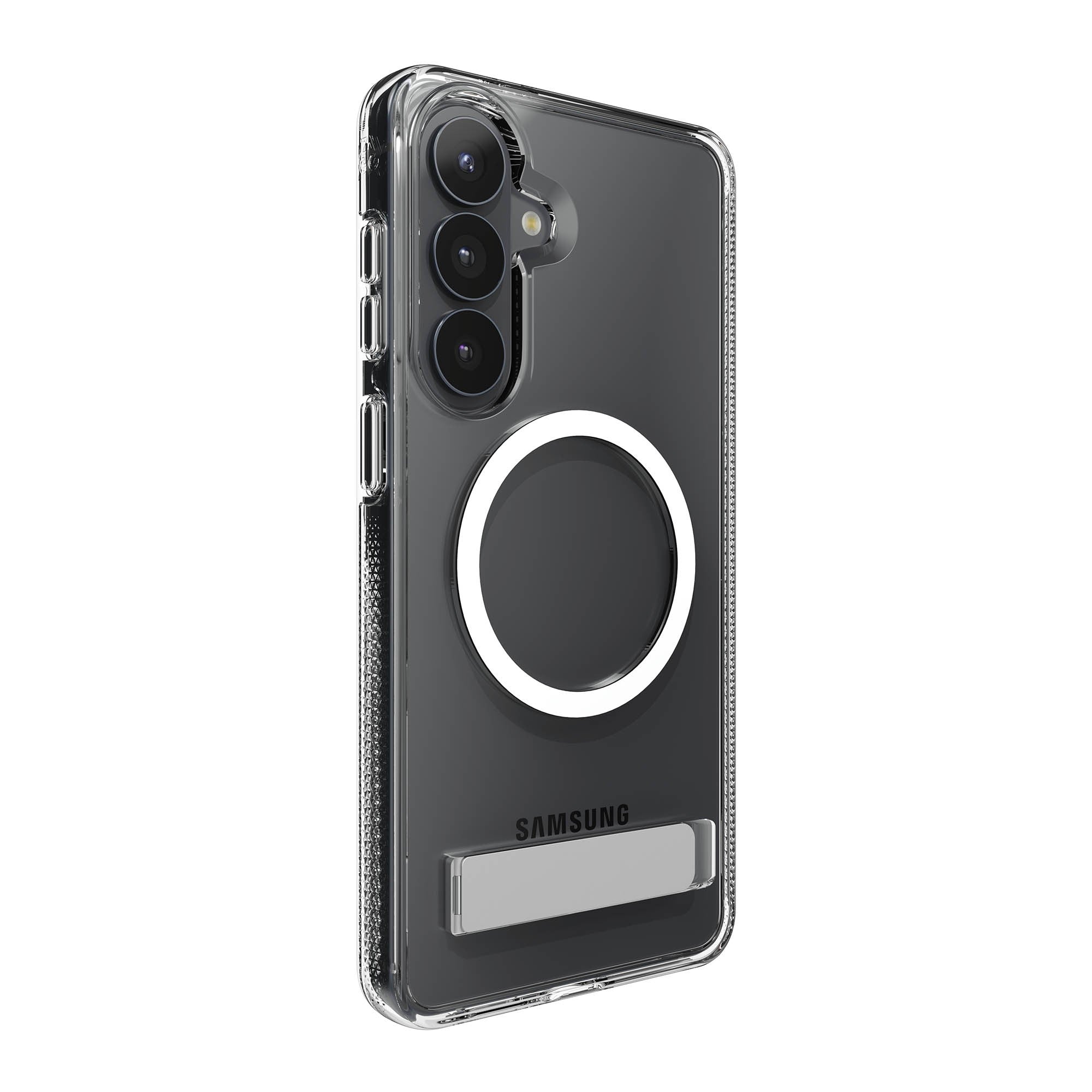 Samsung Galaxy S26+ ZAGG Graphene Crystal Palace Snap Kickstand Case - Clear - 15-15318