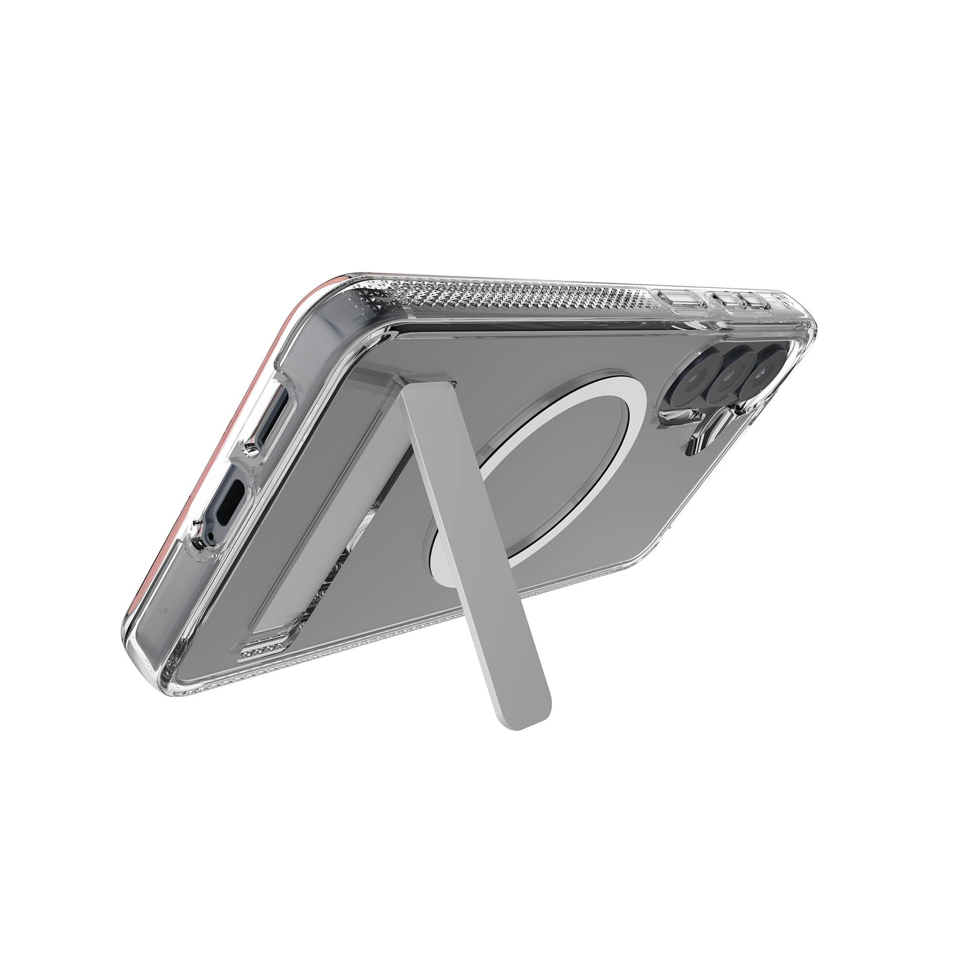Samsung Galaxy S26+ ZAGG Graphene Crystal Palace Snap Kickstand Case - Clear - 15-15318