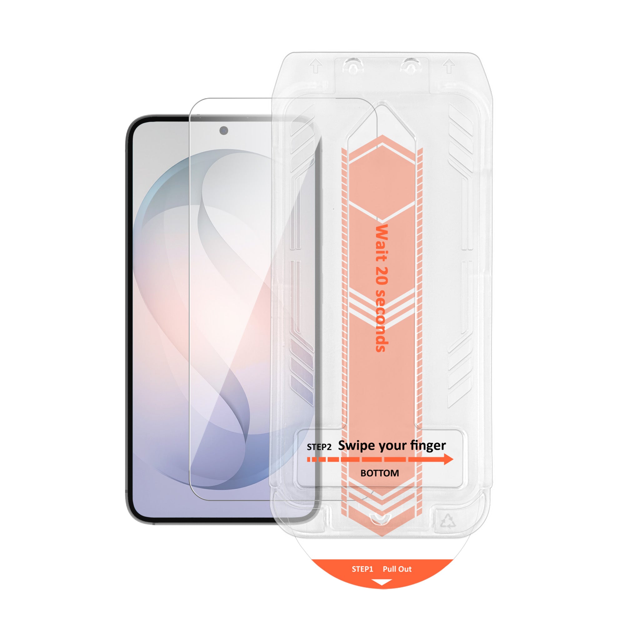Samsung Galaxy S26+ HyperGear Tempered Glass Screen Protector w/Dust-Free Install Tray - 15-15336