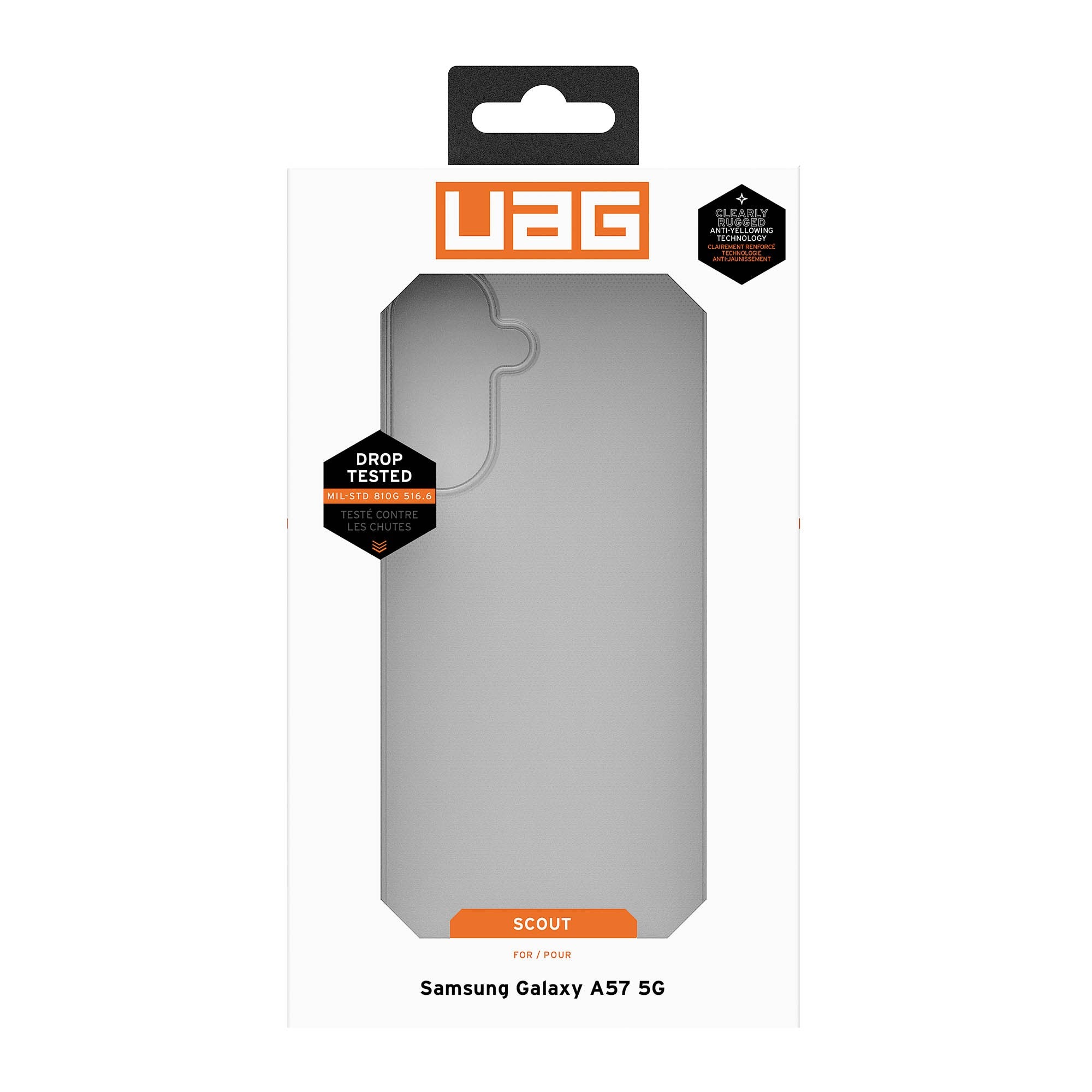 Samsung Galaxy A57 UAG Scout Clear Case - Clear - 15-15434