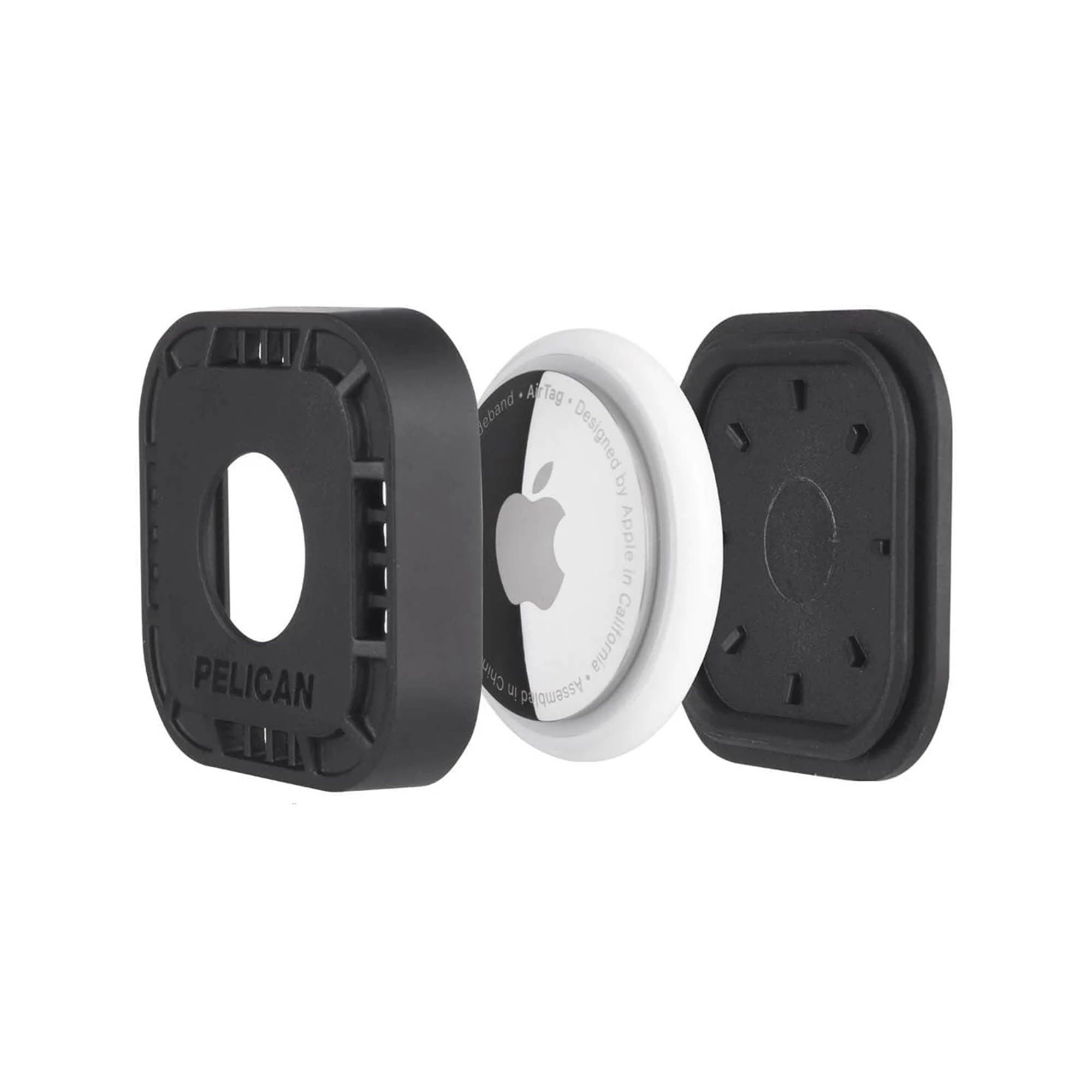Apple AirTag Pelican Protector Sticker Mount 4pk - Black - 15-15470