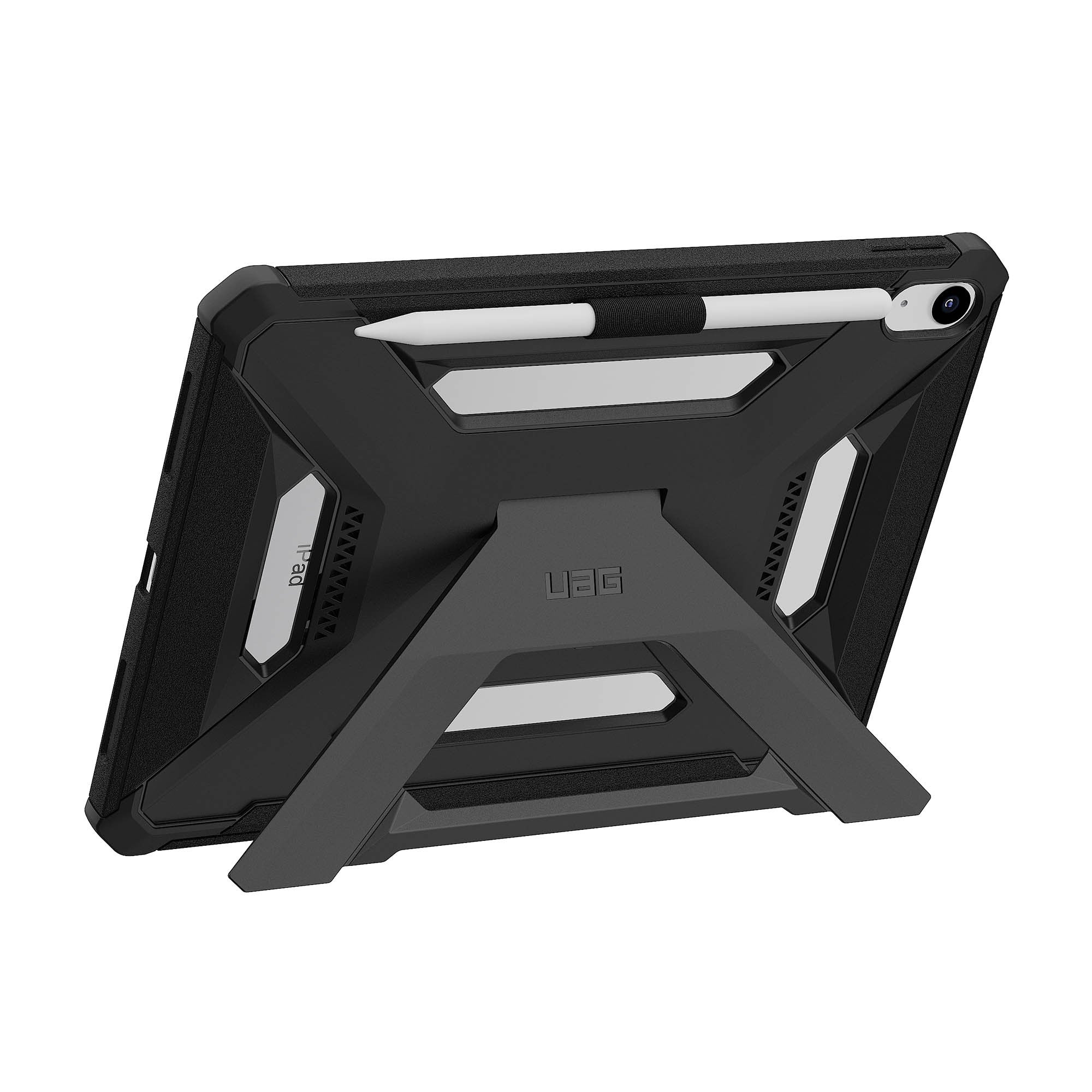 iPad A16/iPad 10th Gen UAG Scout+ - Black - 15-15513