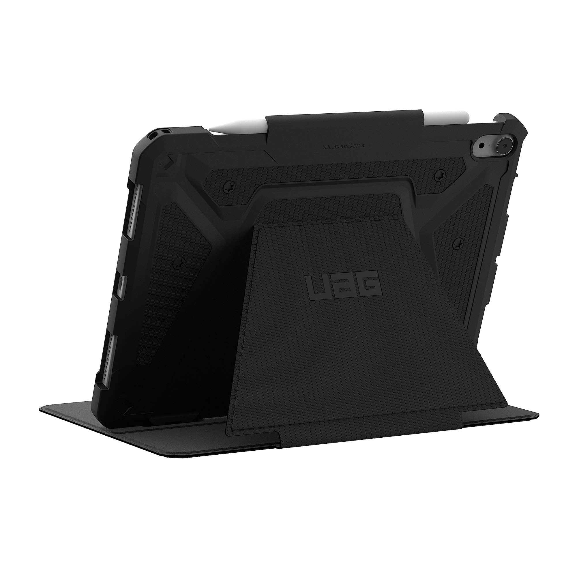 iPad Air 11-in M4/M3/M2 UAG Metropolis Tact.Armr - Black - 15-15554