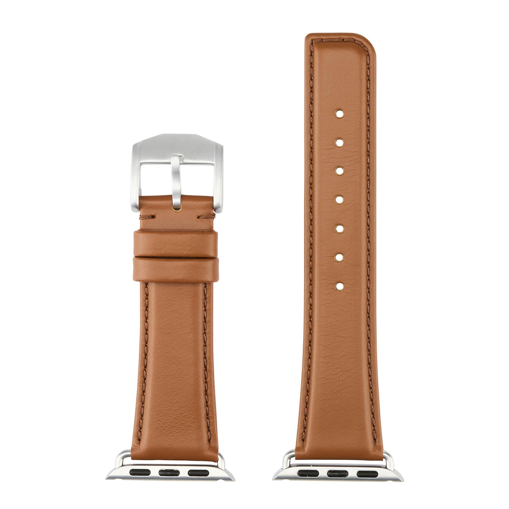 Apple Watch 38-49mm Case-Mate Signature Leather Band - Cognac - 15-15563