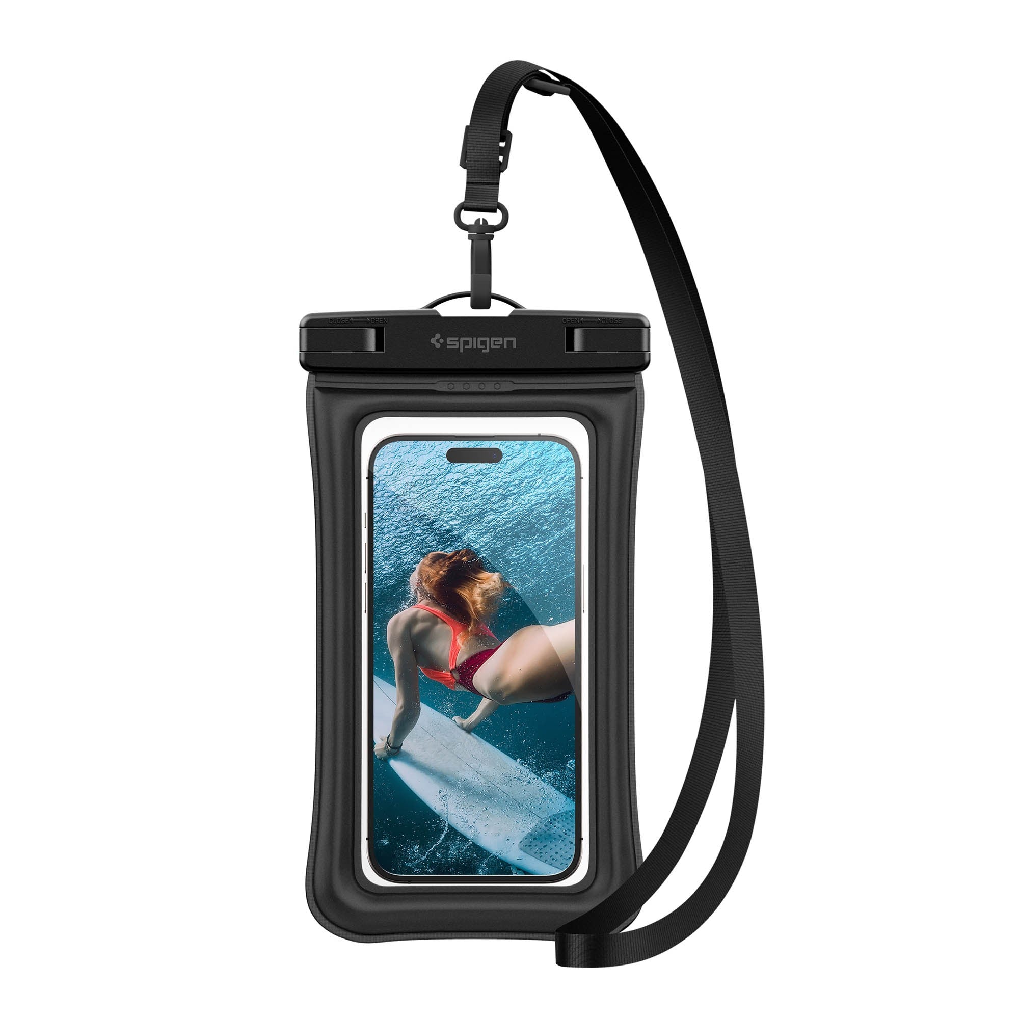 Universal Spigen Waterproof Floating PVC Protective Pouch - 2Pk - 15-15751