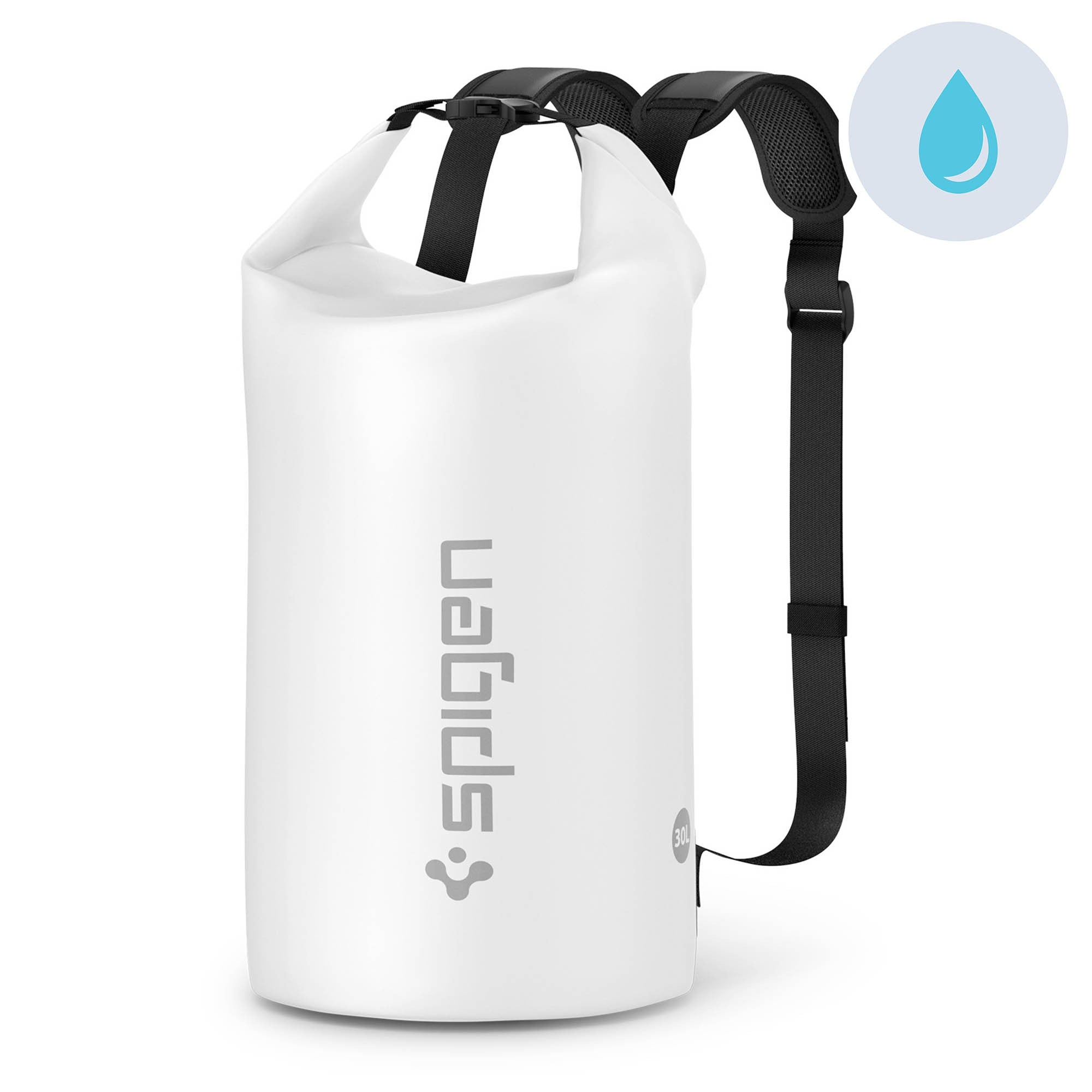 Universal Spigen Waterproof 30L Bag - White - 15-15754