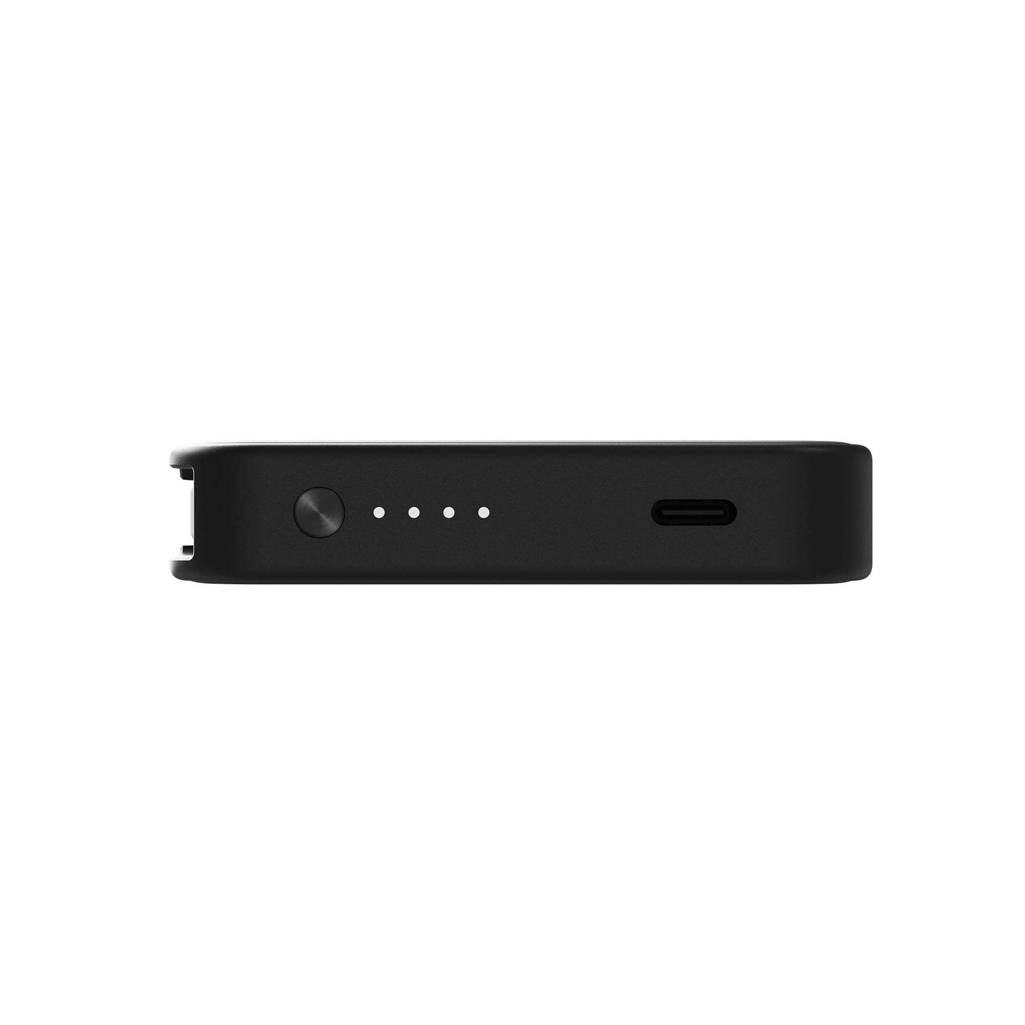 Mophie 5,000 mAh Powerstation Plus Mini w/USB-C Cable - Black - 15-15776
