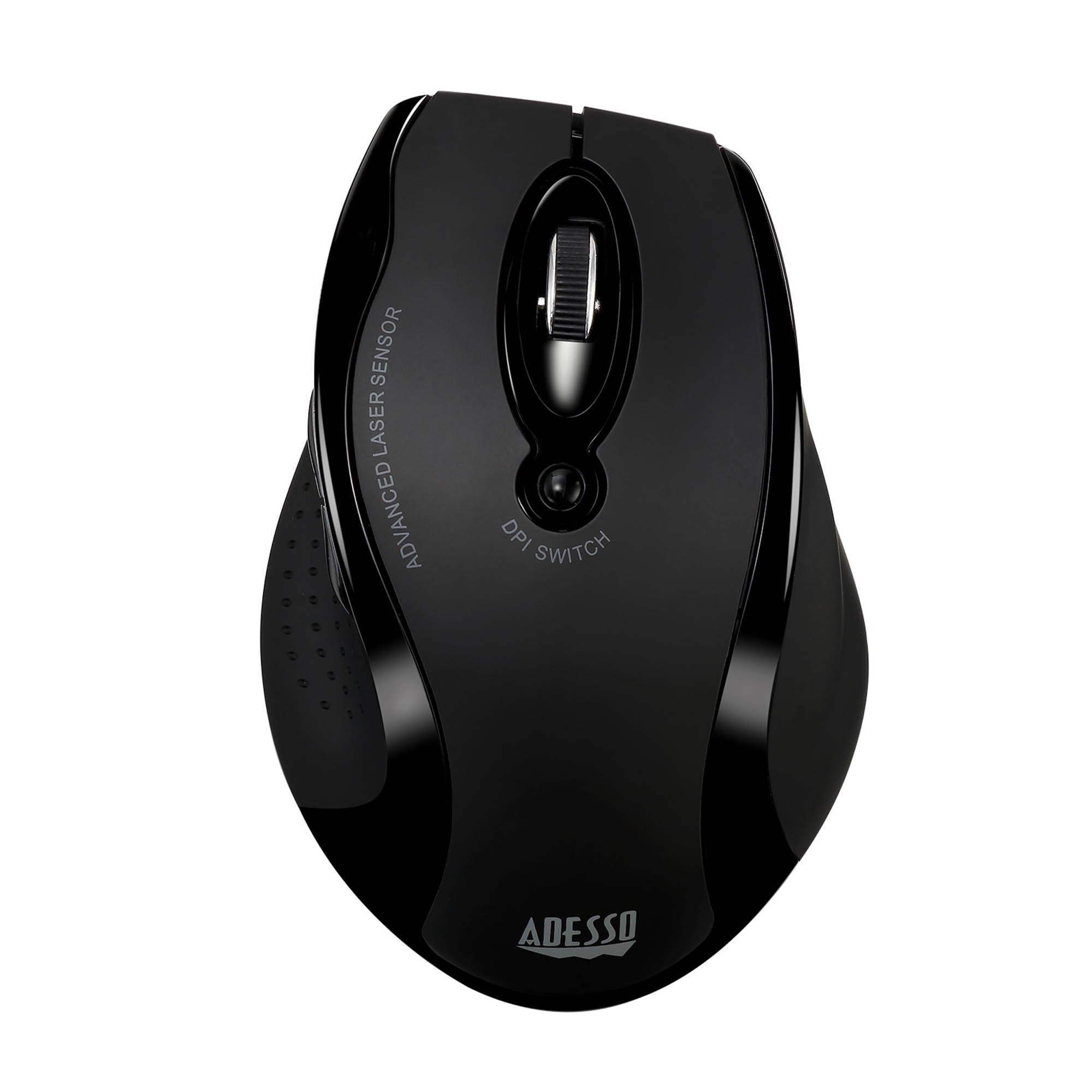 Adesso Wireless Ergonomic Laser Mouse - 15-15807