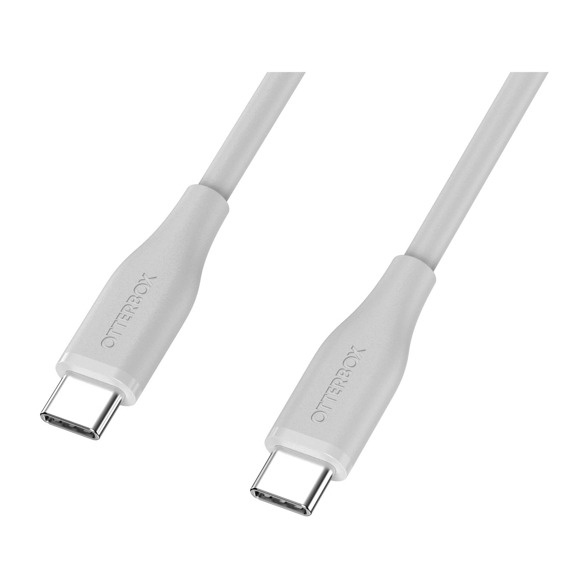 OtterBox 200cm USB-C-C 60W Charge and Sync Cable - White - 15-15825