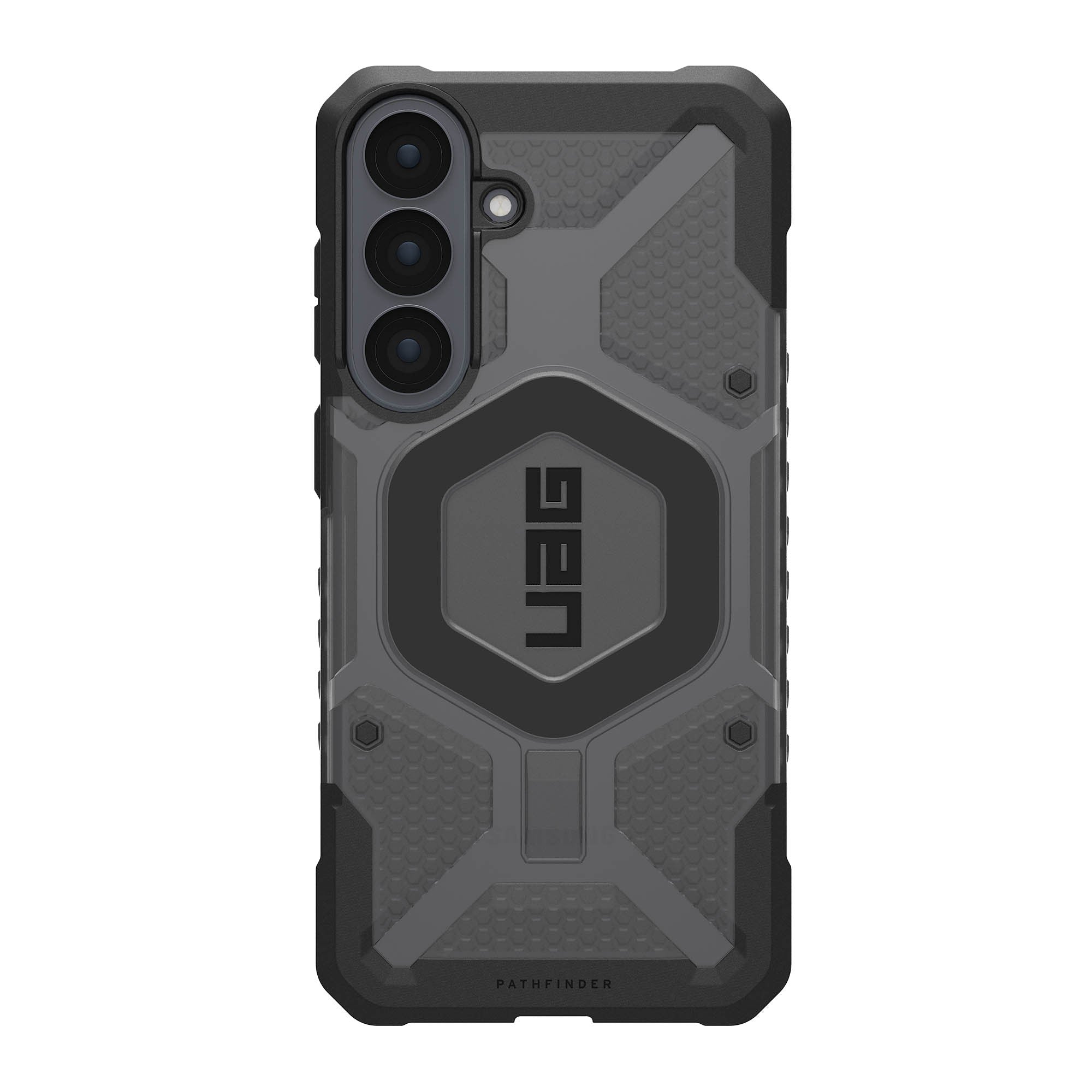 Samsung Galaxy S26 FE UAG Pathfinder Clear w/Magnet Case - Ash/Black - 15-15842