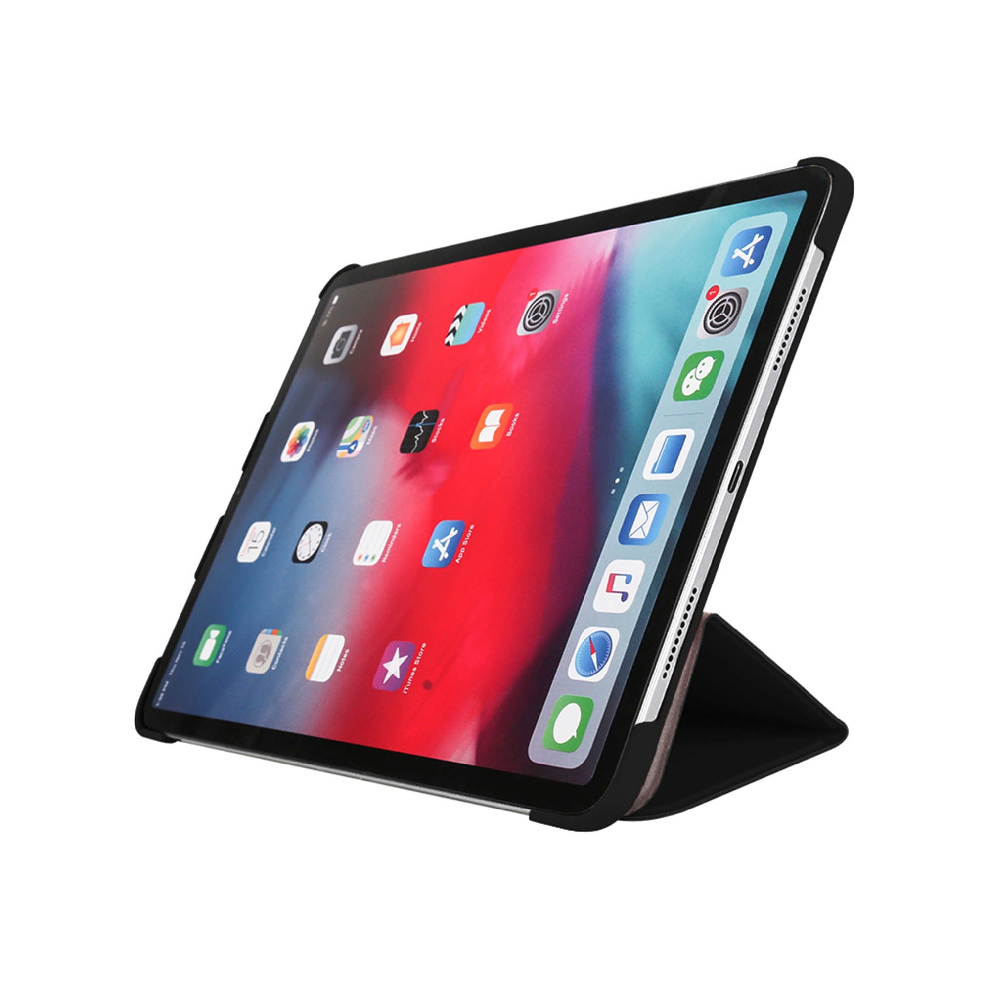iPad Air 13-in M4/M3/M2 Pomologic Book Case - Black - 15-15856