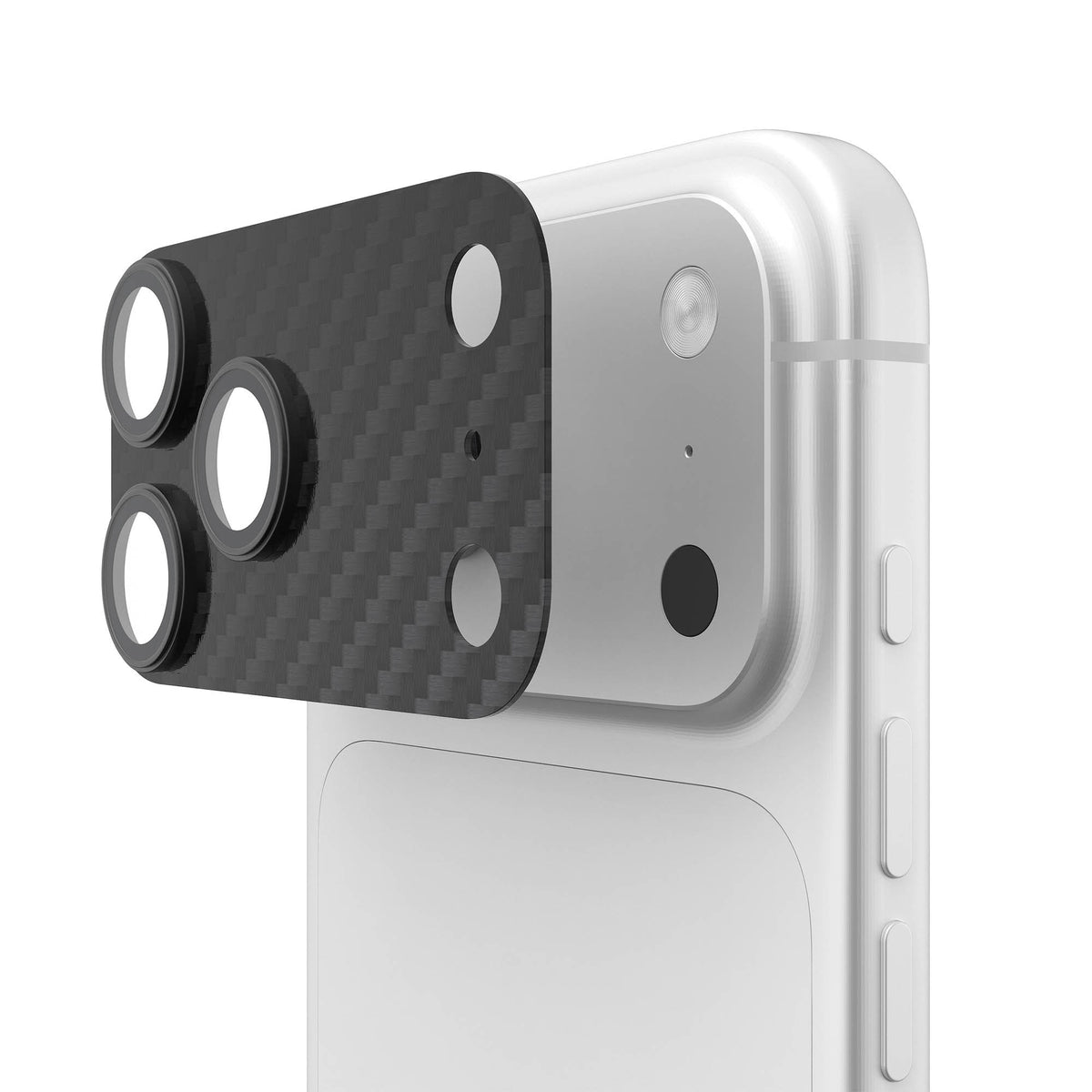iPhone 18 Pro Max/17 Pro Max UAG Carbon Fiber Camera Shield - Black - 15-15875