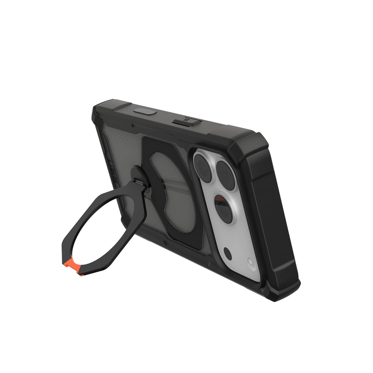 iPhone 18 Pro Max/17 Pro Max UAG Plasma XTE 360 MagSafe Case - Black/Orange - 15-15887