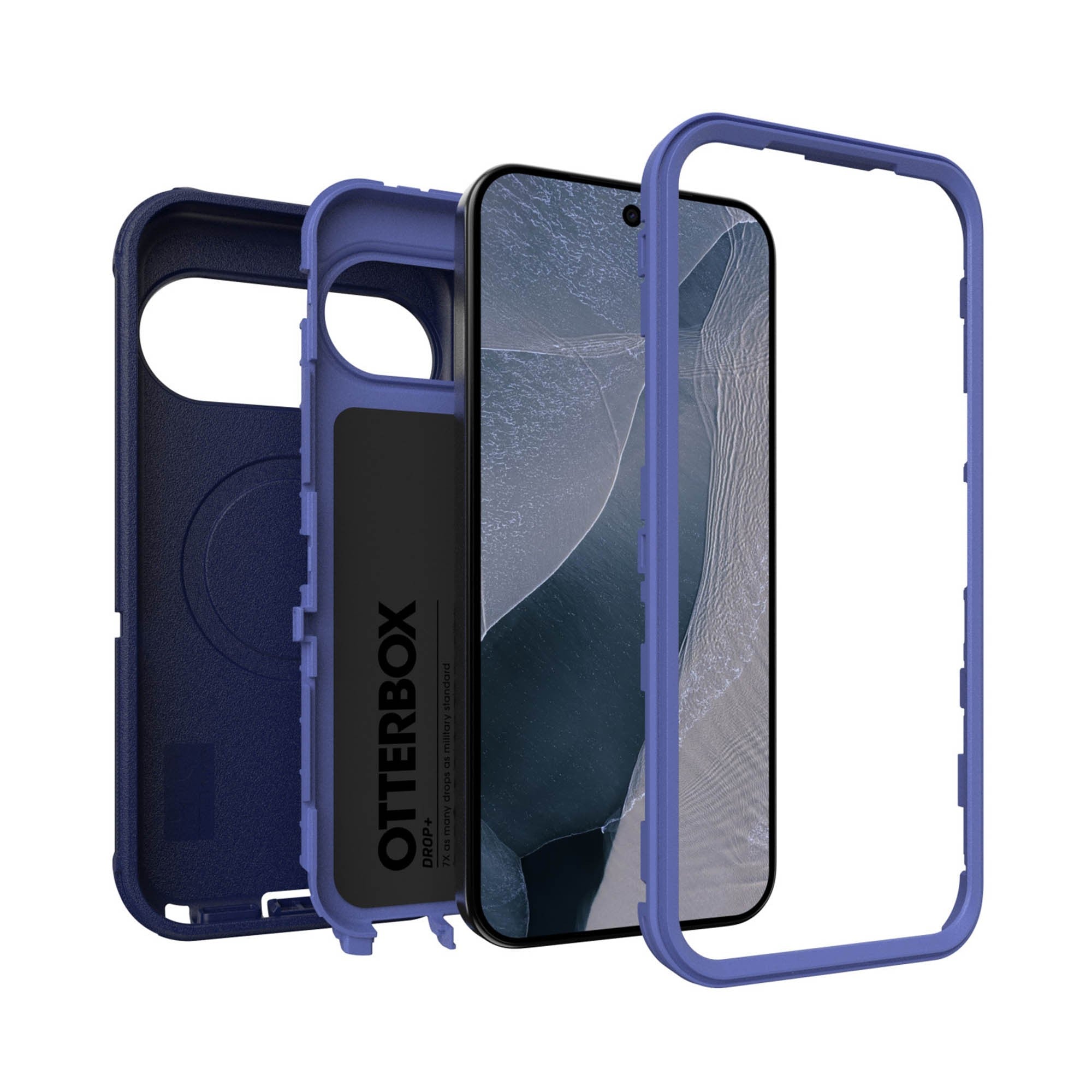 Google Pixel 11 Pro XL Otterbox Defender Pro w/Magnets Case - Witherwill Blue - 15-15964