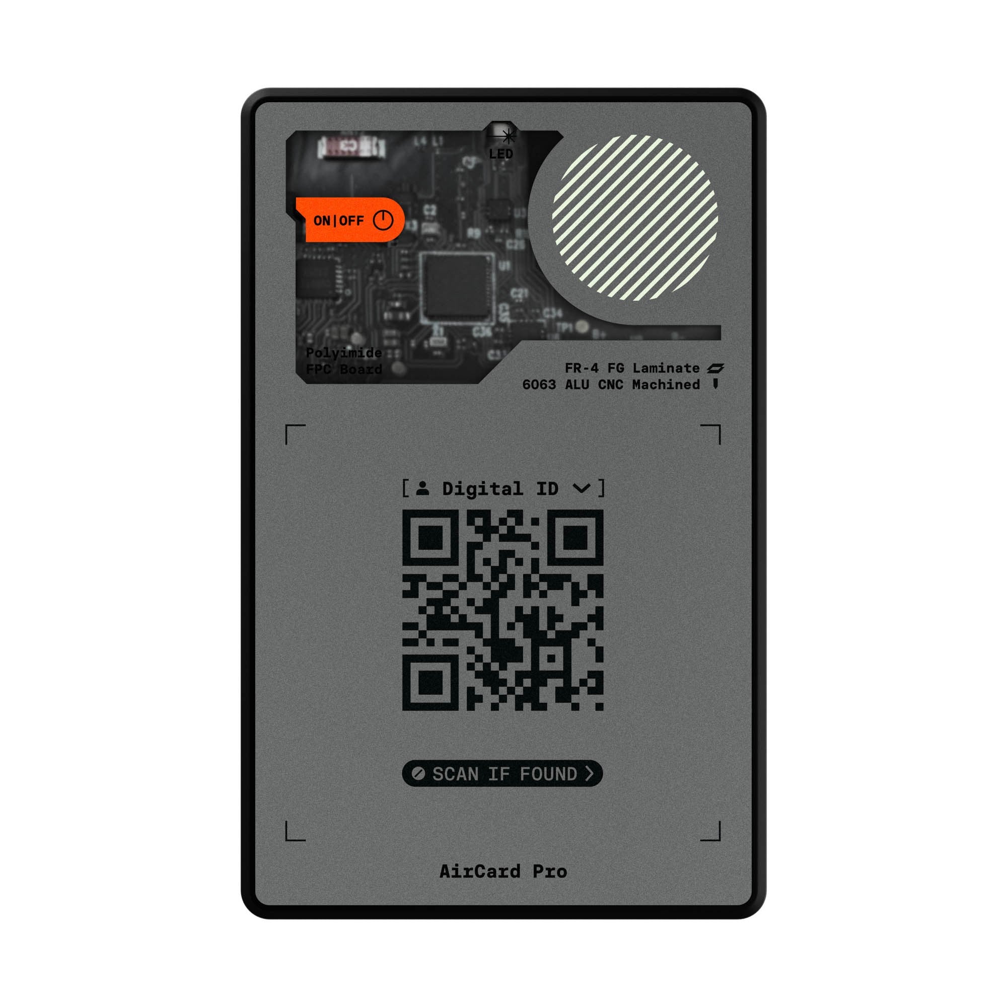 Rolling Square AirCard Pro Dual Ultra-Thin Bluetooth Tracker - IOS + Android - 15-16107