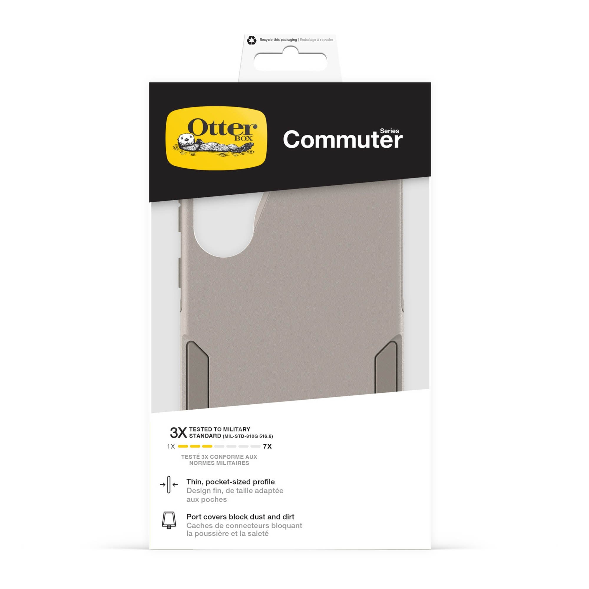 Samsung Galaxy S26 FE Otterbox Commuter Case - Grey Comfort - 15-16177