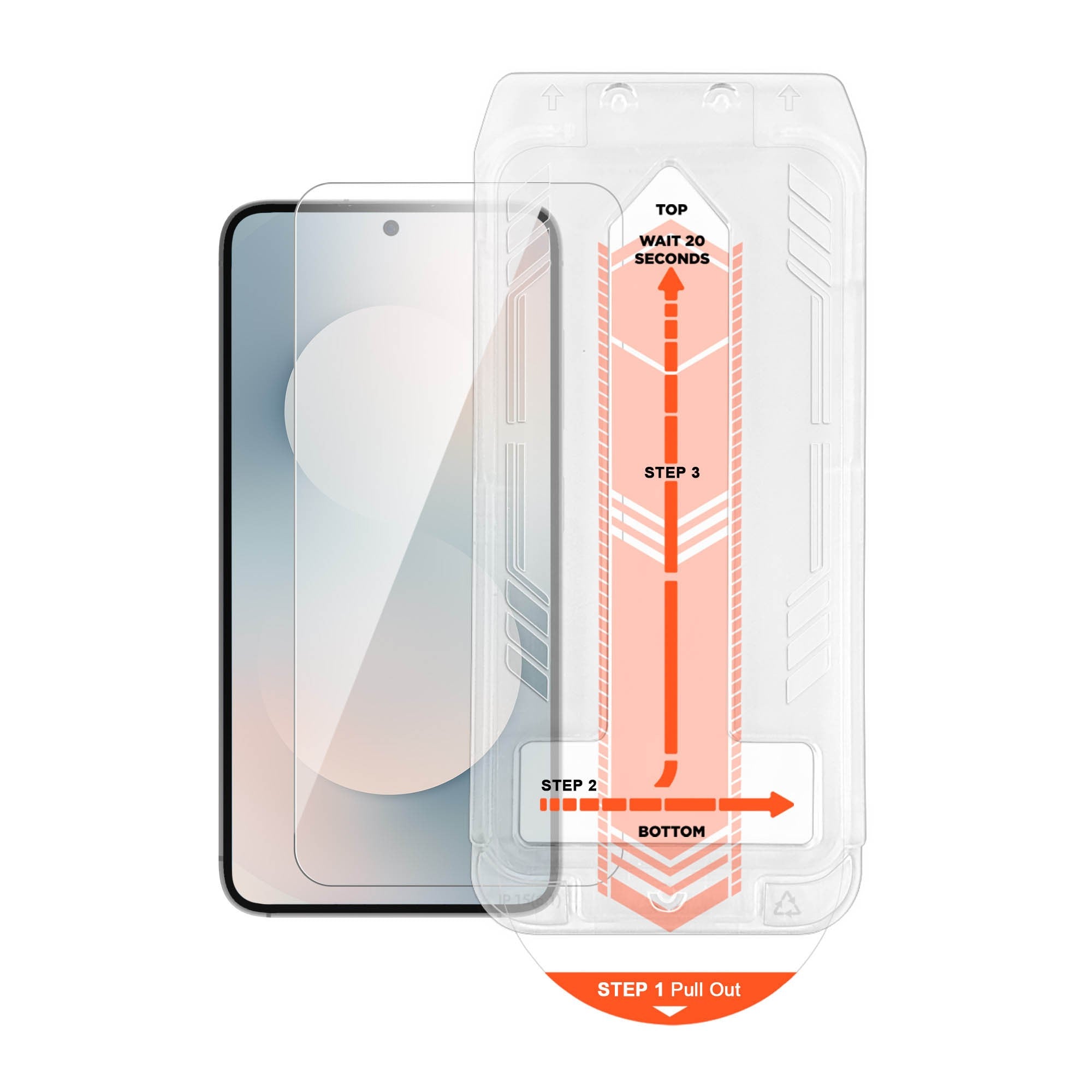 Samsung Galaxy S26 FE HyperGear Tempered Glass Screen Protector w/Dust-Free Install Tray - 15-16299