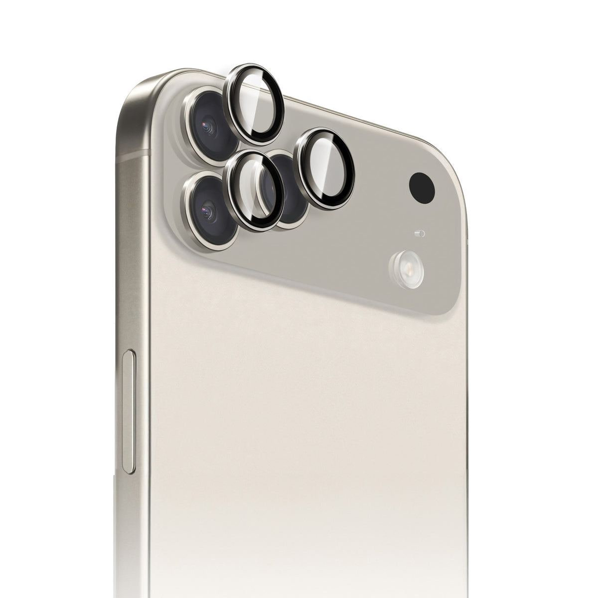 iPhone 18 Pro/18 Pro Max HyperGear Tempered Glass Camera Rings Lens Protection - 2 Pack - 15-16303