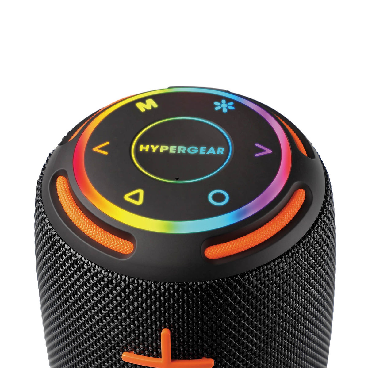 HyperGear Halo 2.0 XL Wireless LED Speaker - Black - 15-16330