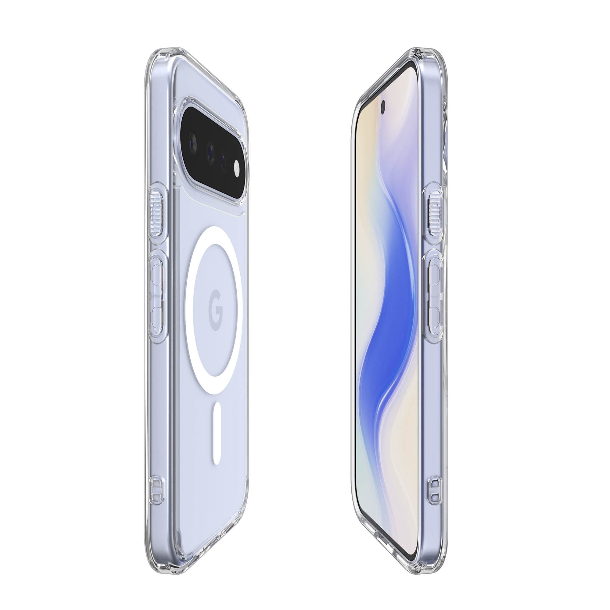 Google Pixel 11 Spigen Ultra Hybrid Magfit - Clear white - 15-16373