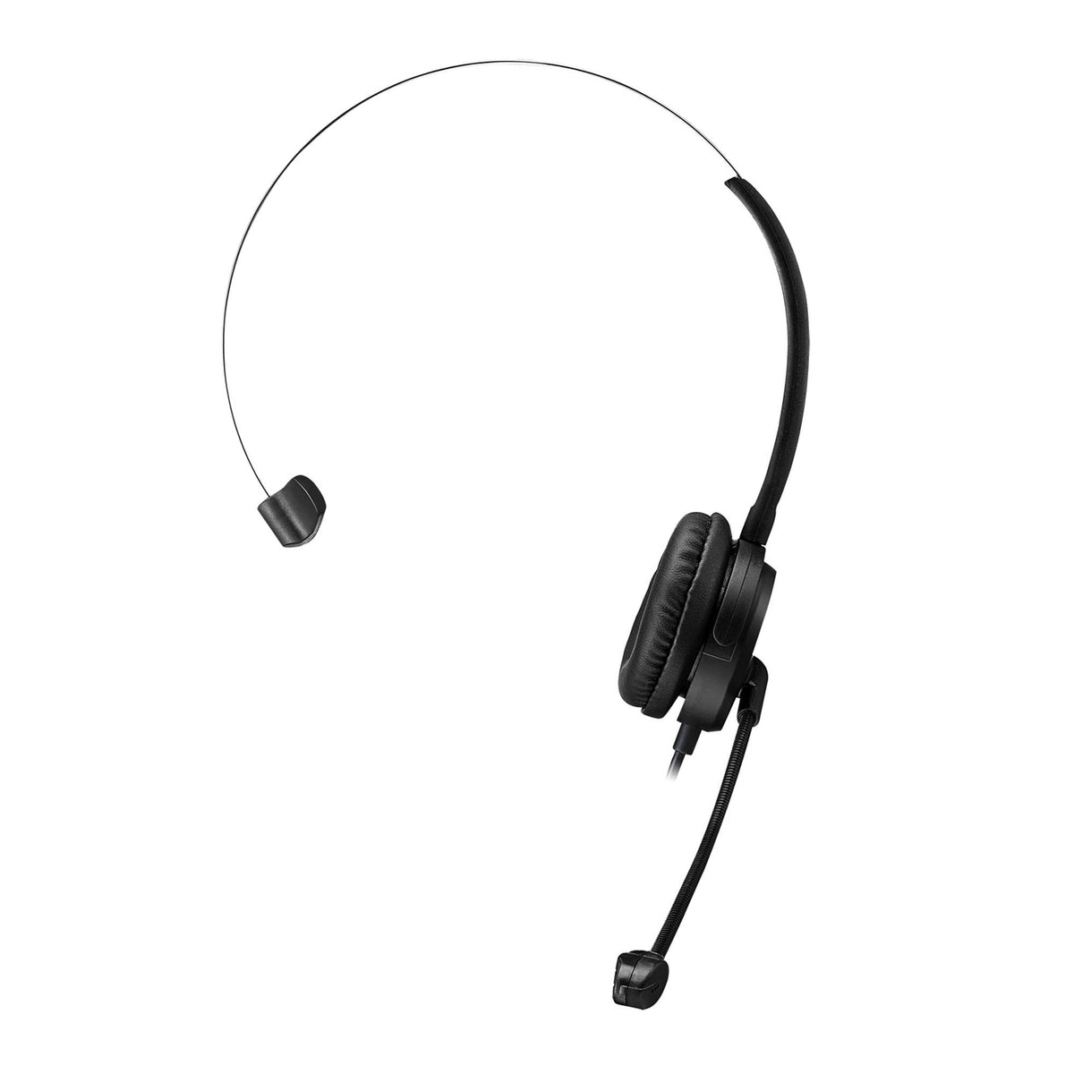 Adesso Xtream P1 USB Single-Sided Headset with adjustable Microphone - Black - 15-16404