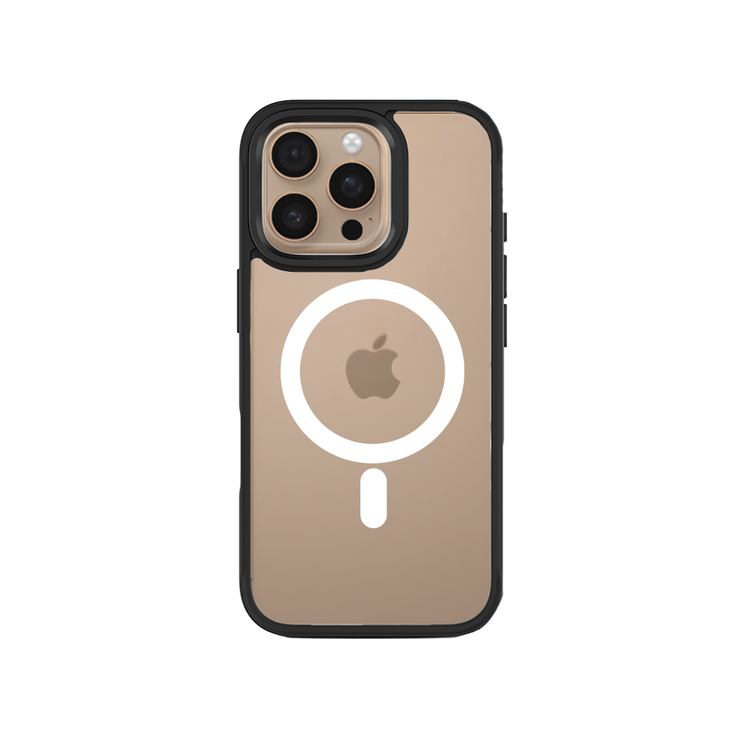 iPhone 16 Pro Max Swappable Custom Case Magsafe (Black Frame)