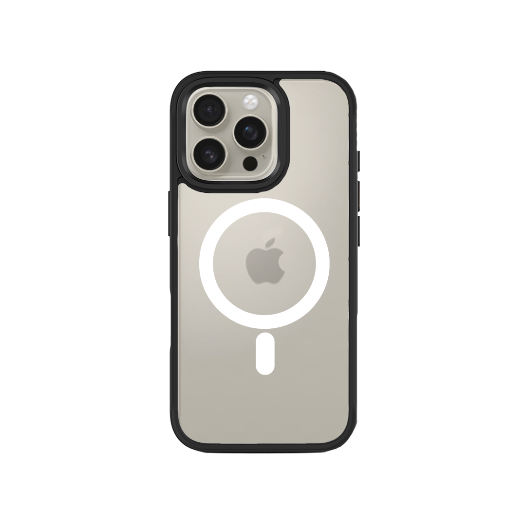iPhone 16 Pro Max Swappable Custom Case Magsafe (Black Frame)