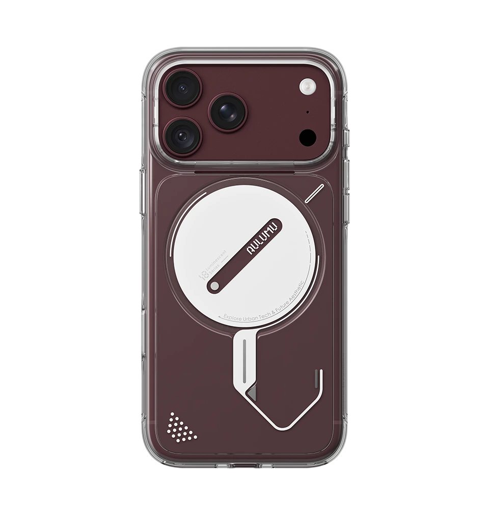 AULUMU iPhone 18 Pro Max/17 Pro Max Ghost Lumen Transparent Case