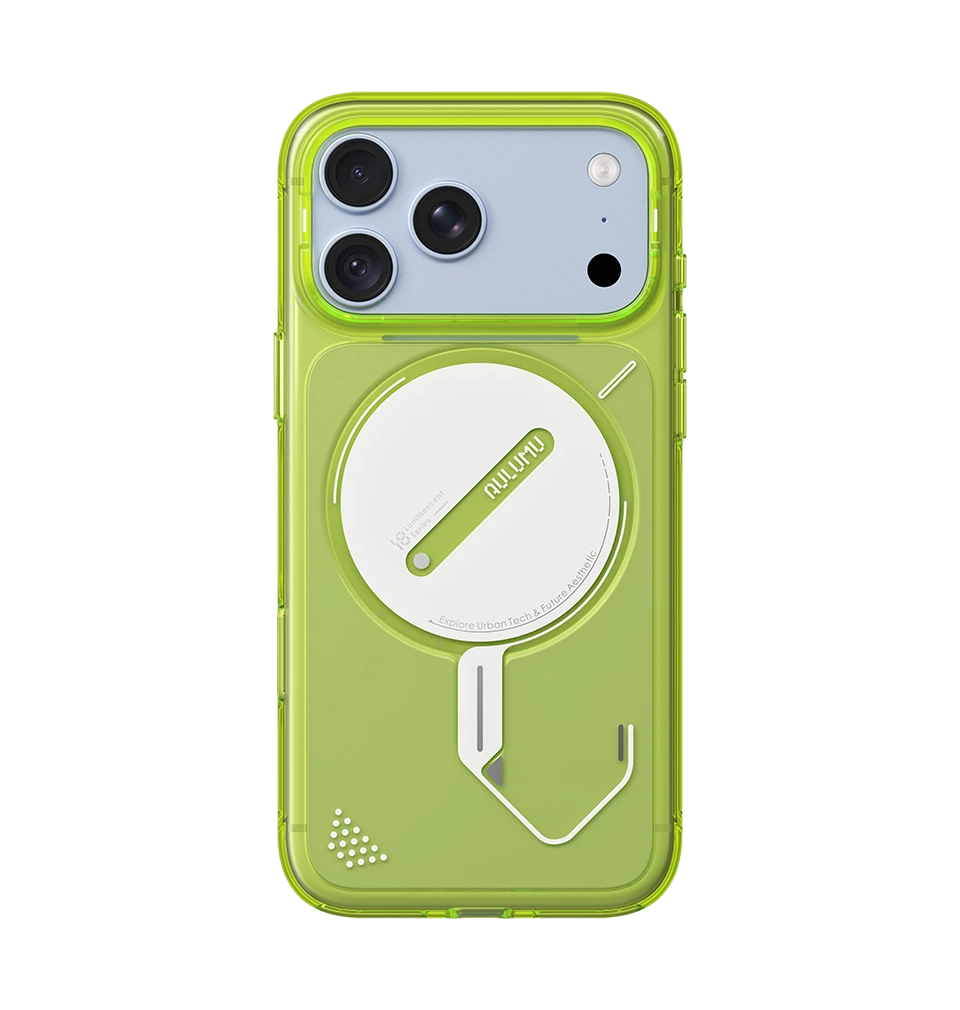 AULUMU iPhone 18 Pro Max/17 Pro Max Ghost Lumen Transparent Case