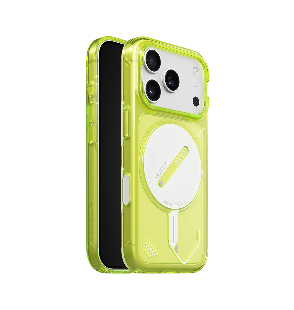 AULUMU iPhone 18 Pro/17 Pro Ghost Lumen Transparent Case
