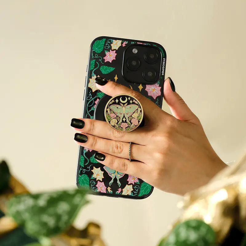 PopSockets MagSafe PopGrip - Enamel Luna Moth