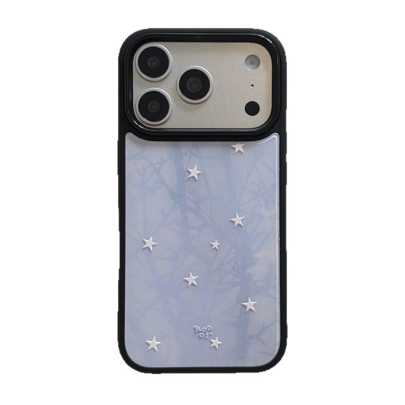 iPhone Purple 3D Star Case