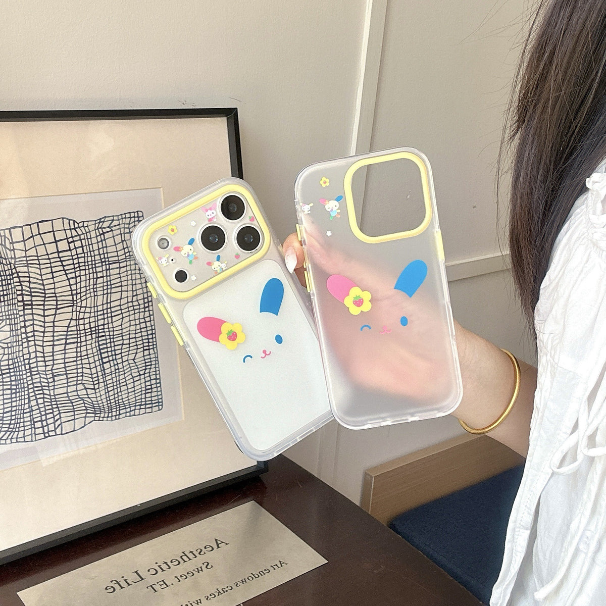 iPhone Usahana Transparent Case