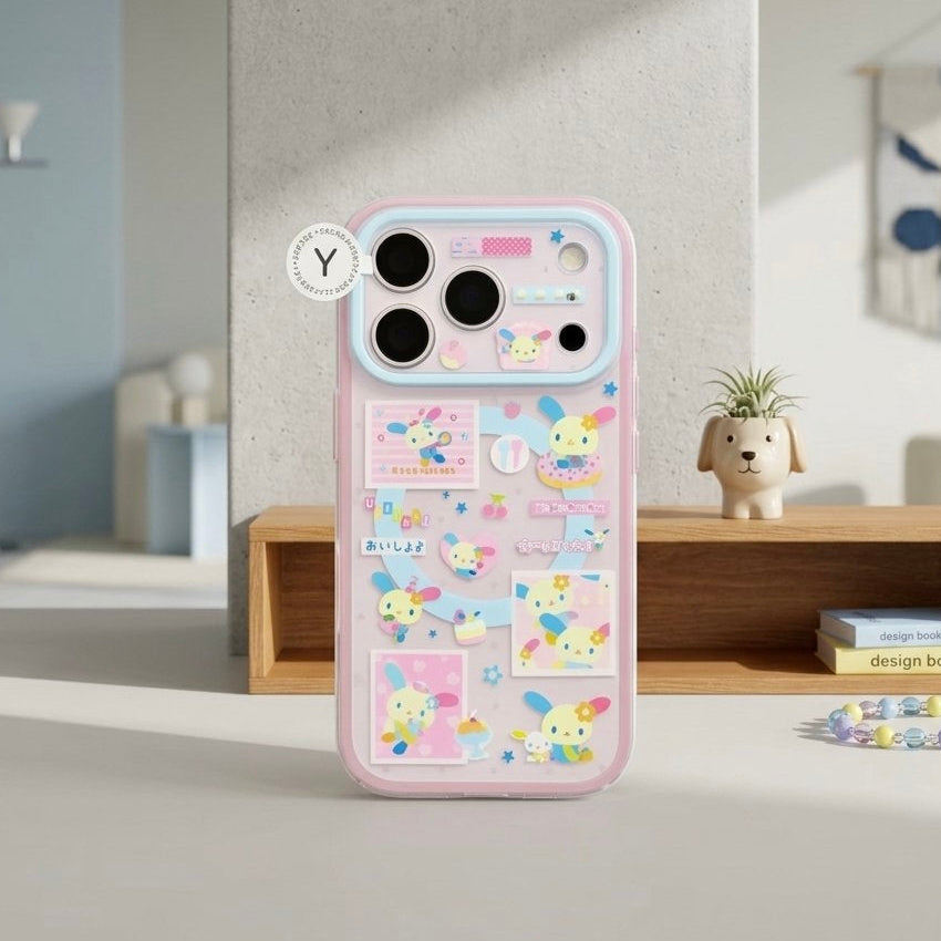 iPhone Pink Usahana Magsafe Case with Popgrip