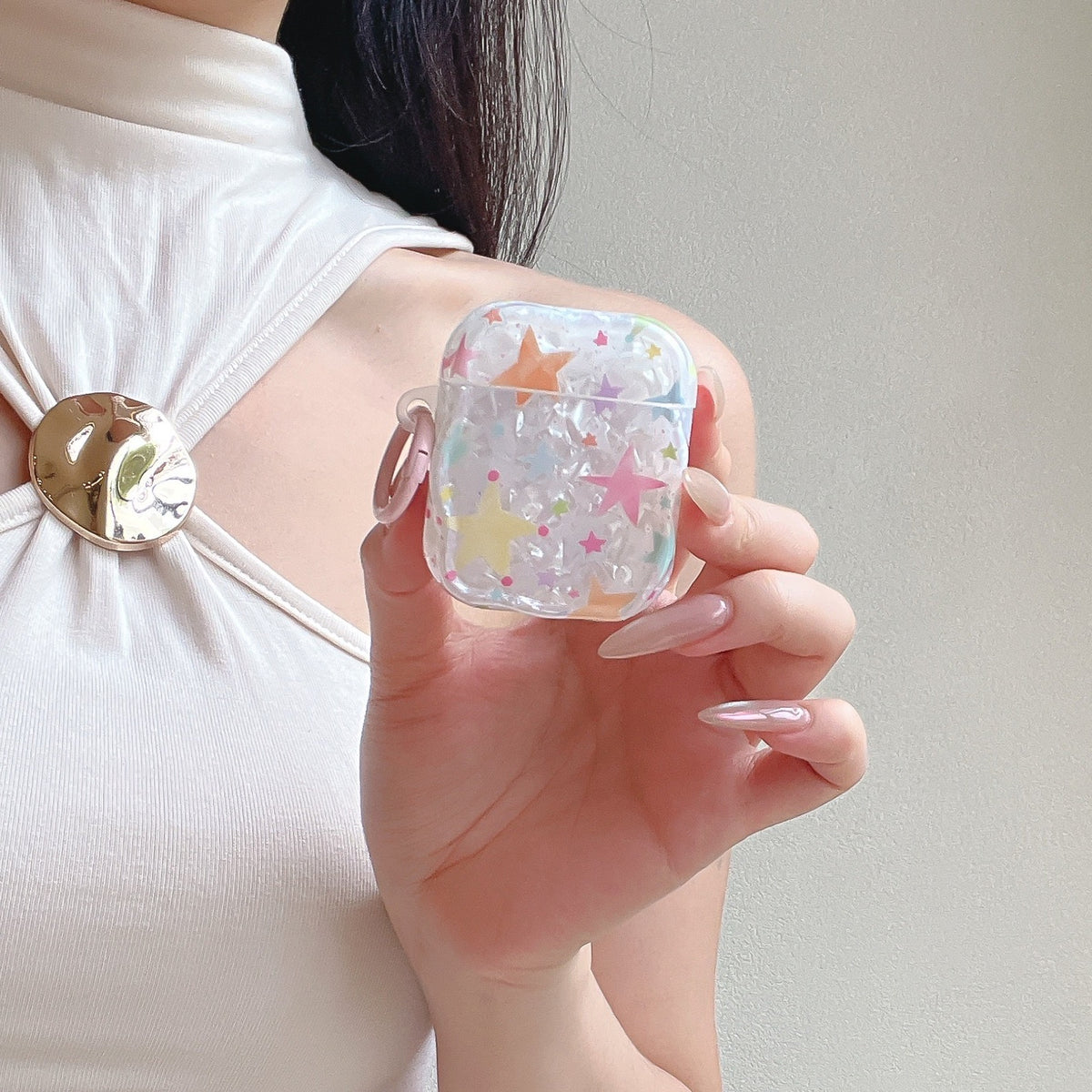 AirPods Pearl Shine Star Case