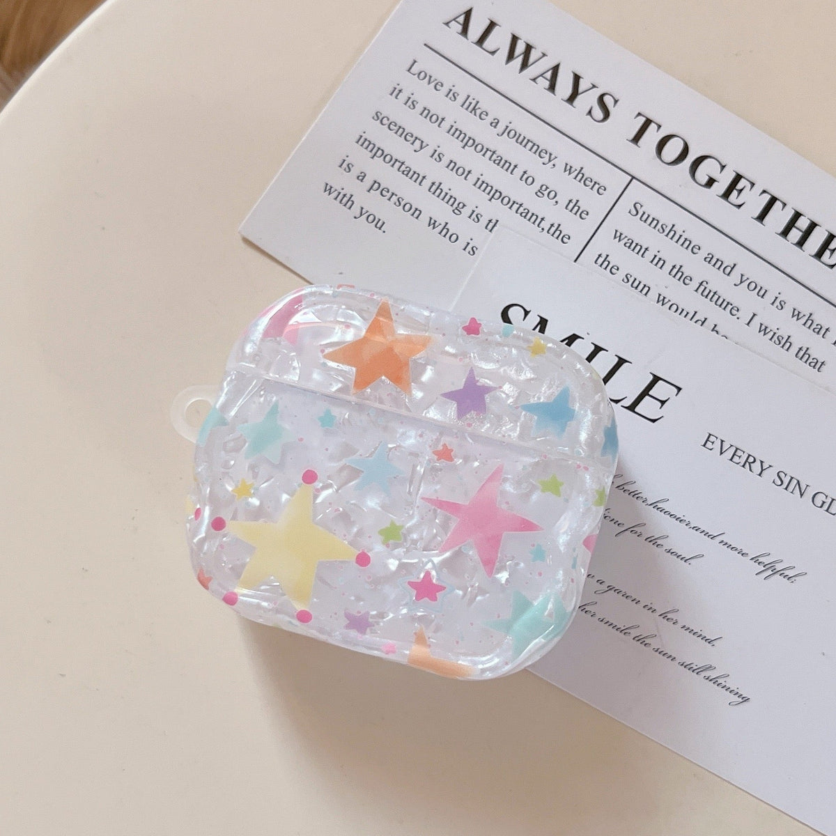 AirPods Pearl Shine Star Case