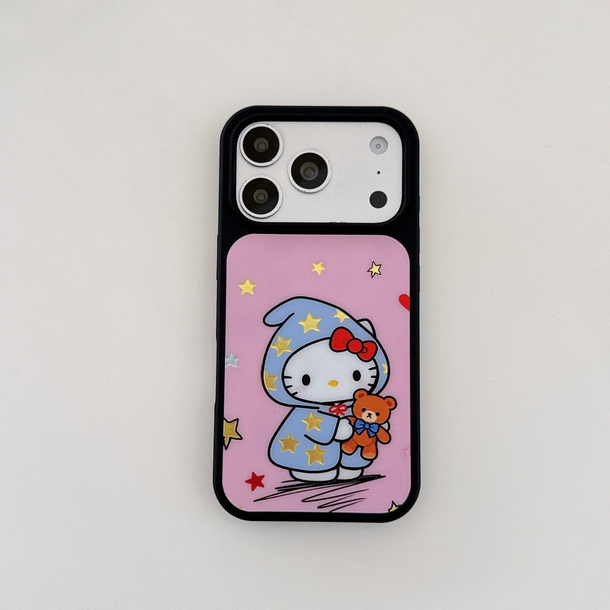 iPhone Pajama Kitty Black Edges Case