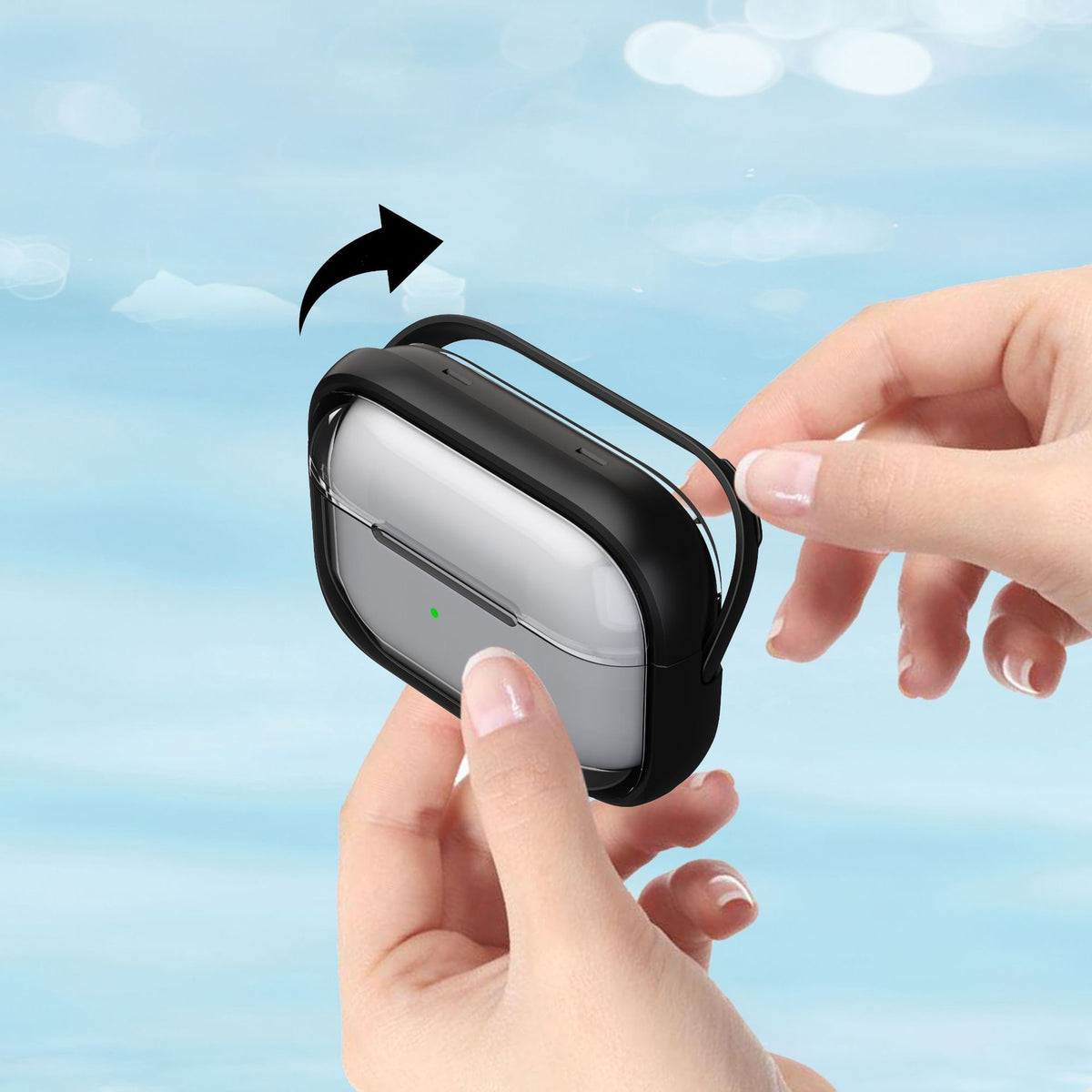 AirPods Clear Case with Adjustable Stand