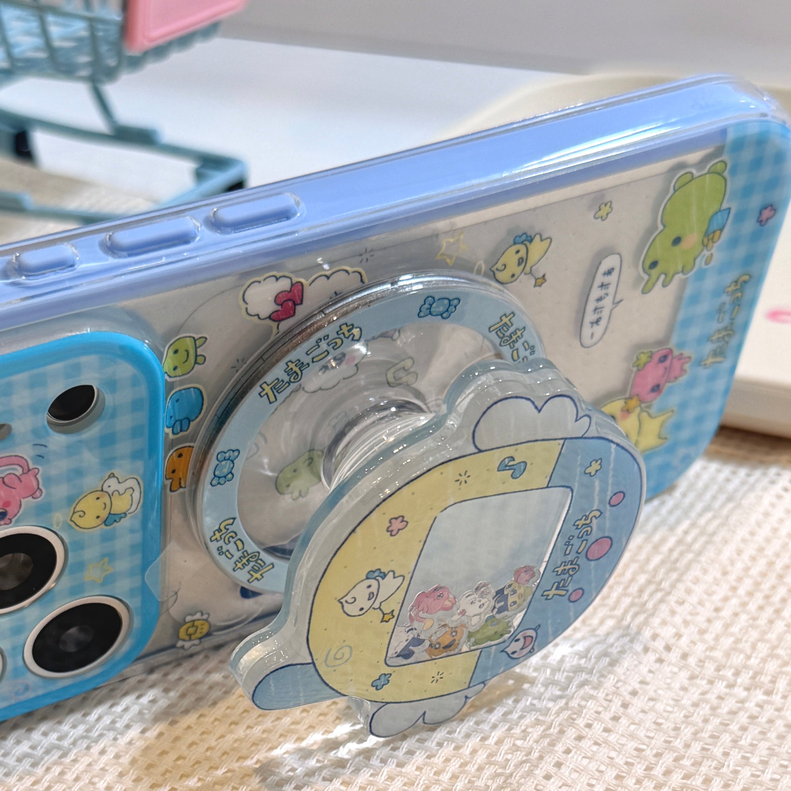 iPhone Tamagotchi Magsafe Case with Popgrip