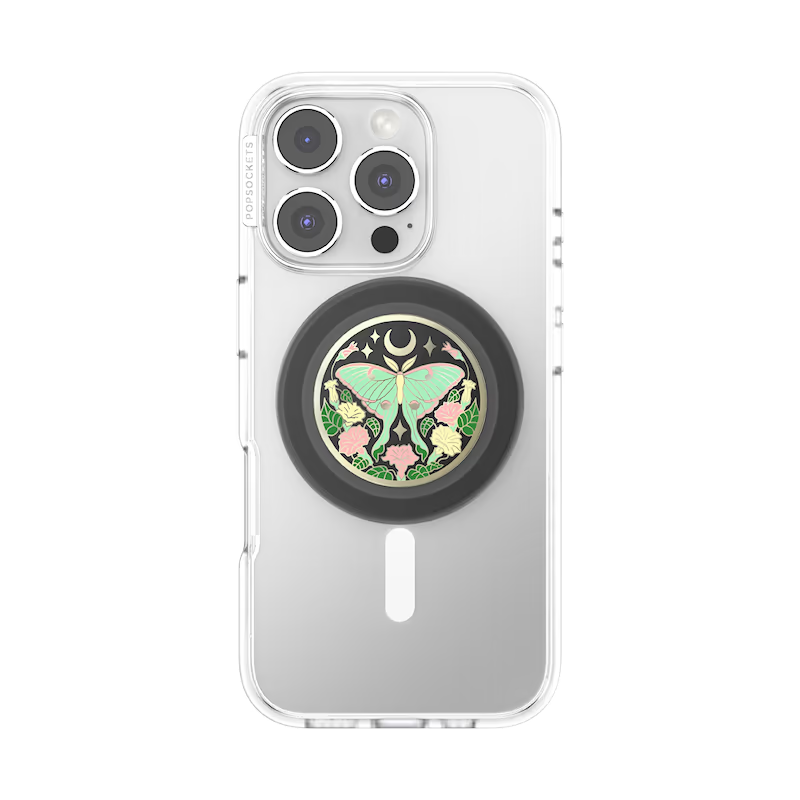 PopSockets MagSafe PopGrip - Enamel Luna Moth