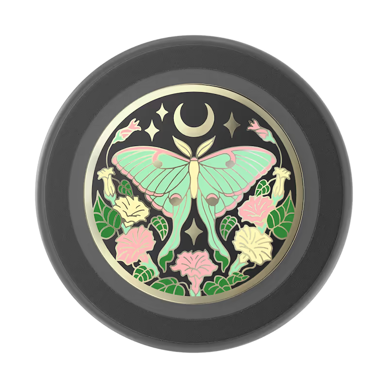 PopSockets MagSafe PopGrip - Enamel Luna Moth