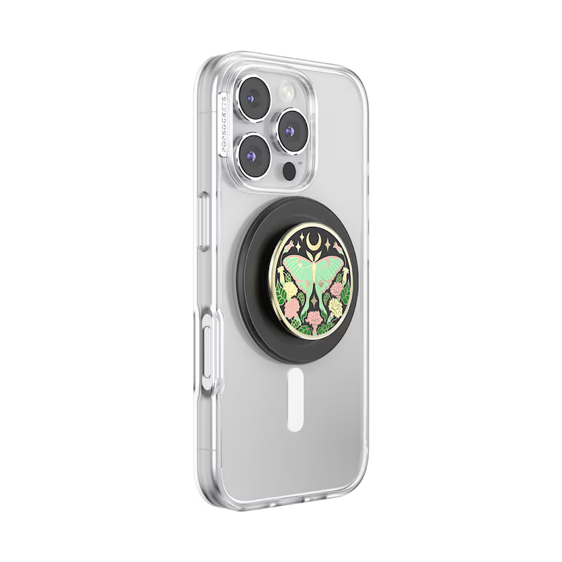 PopSockets MagSafe PopGrip - Enamel Luna Moth