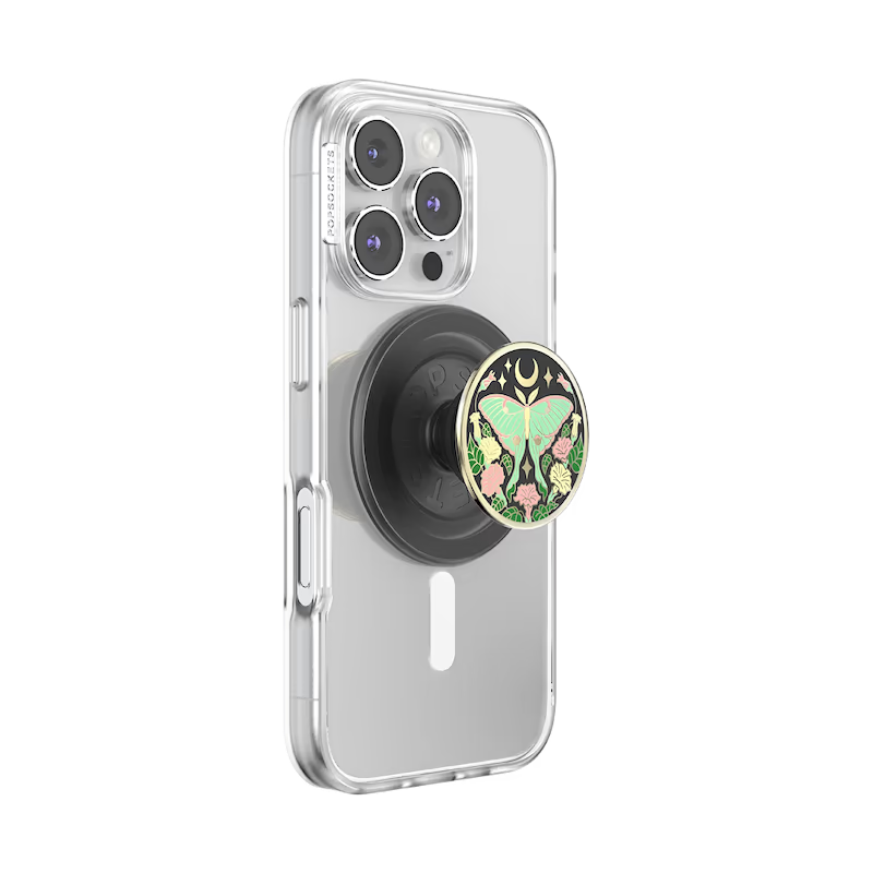 PopSockets MagSafe PopGrip - Enamel Luna Moth