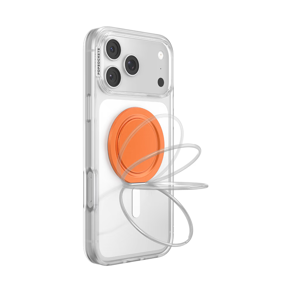 PopSockets MagSafe Low-Pro Grip & Stand - Orange