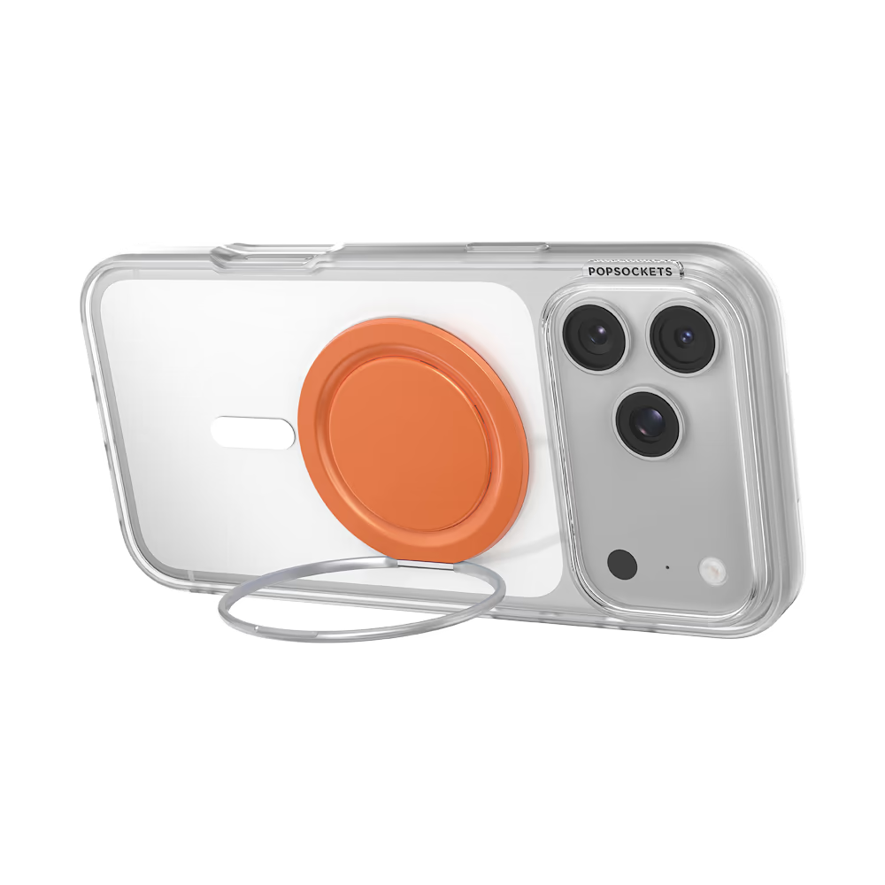 PopSockets MagSafe Low-Pro Grip & Stand - Orange